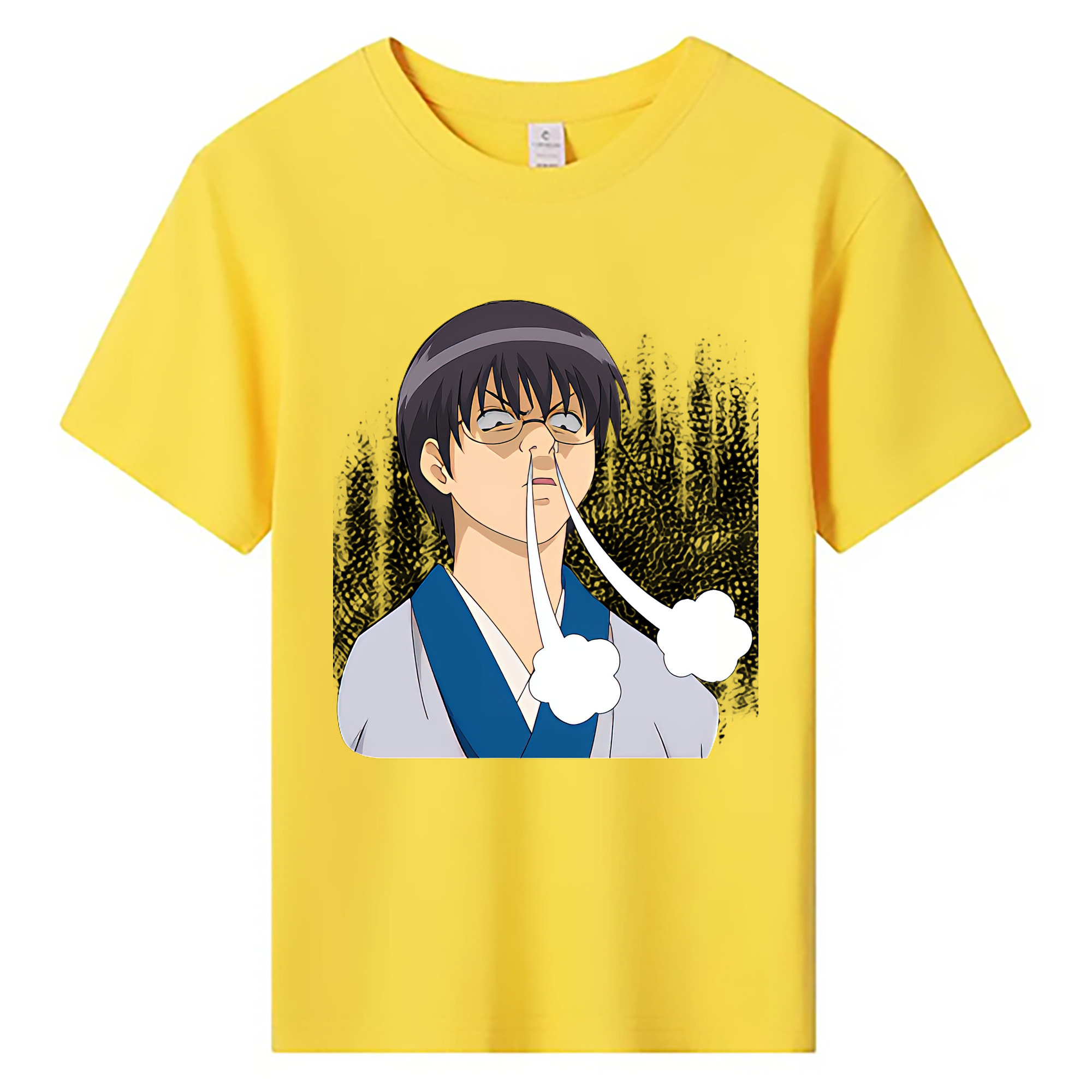 （画像用） ぎんたま 坂田銀時（さかたぎんとき） 神楽 志村新八（しむら しんぱち） GINTAMA Sakata Gintoki Kagura Shimura Shinpachi 綿100％キッズTシャツ（フロントプリント）