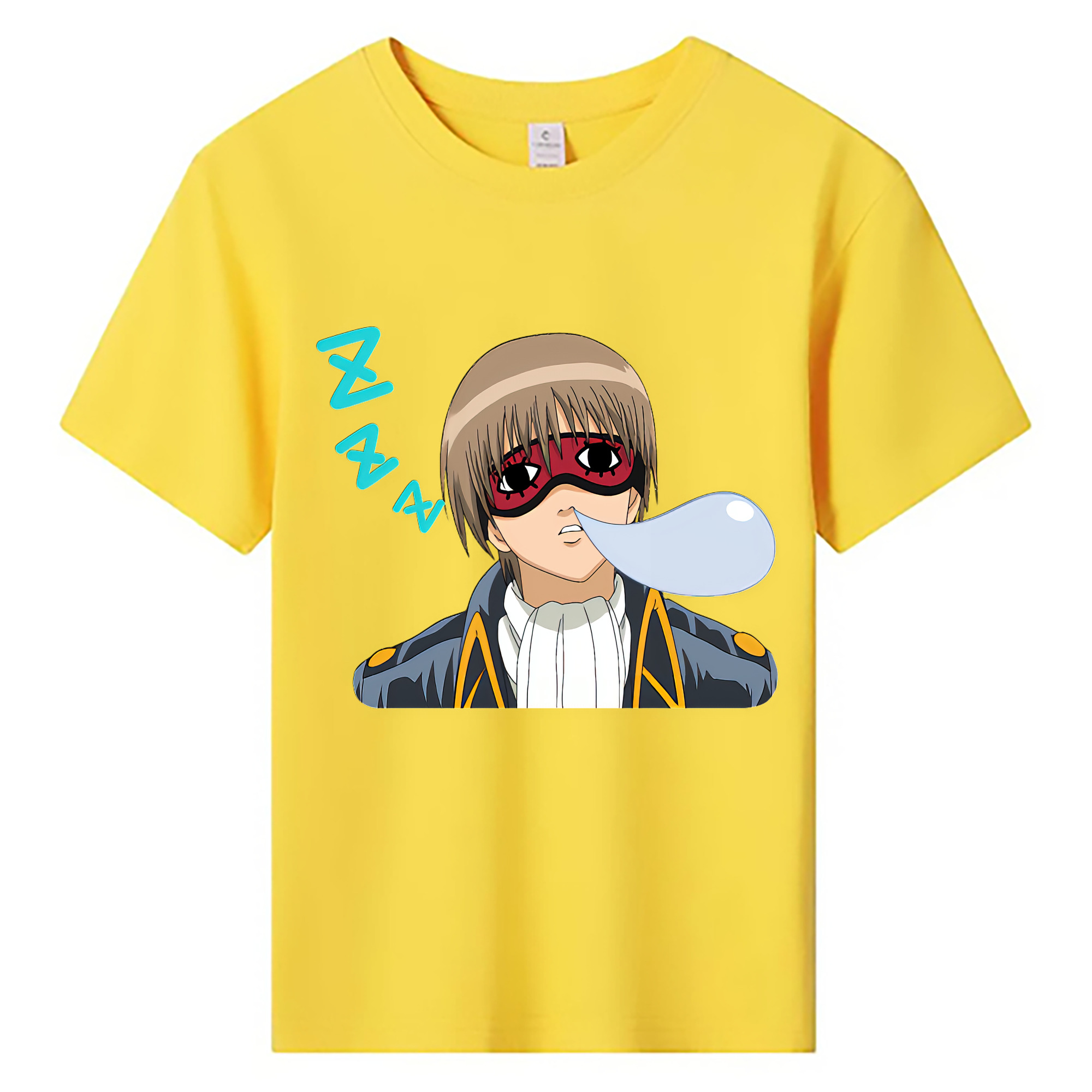 （画像用） ぎんたま 坂田銀時（さかたぎんとき） 神楽 志村新八（しむら しんぱち） GINTAMA Sakata Gintoki Kagura Shimura Shinpachi 綿100％キッズTシャツ（フロントプリント）