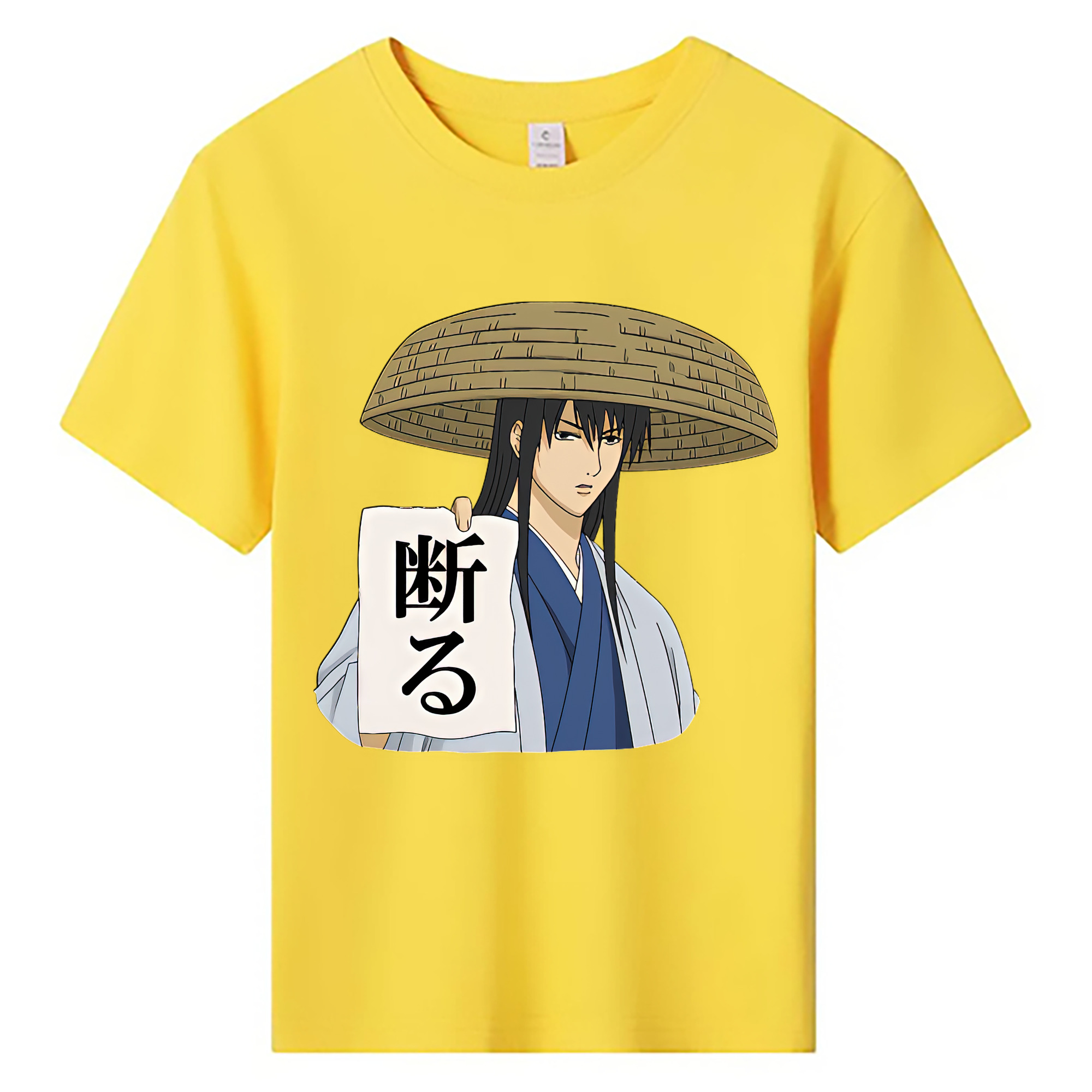 （画像用） ぎんたま 坂田銀時（さかたぎんとき） 神楽 志村新八（しむら しんぱち） GINTAMA Sakata Gintoki Kagura Shimura Shinpachi 綿100％キッズTシャツ（フロントプリント）