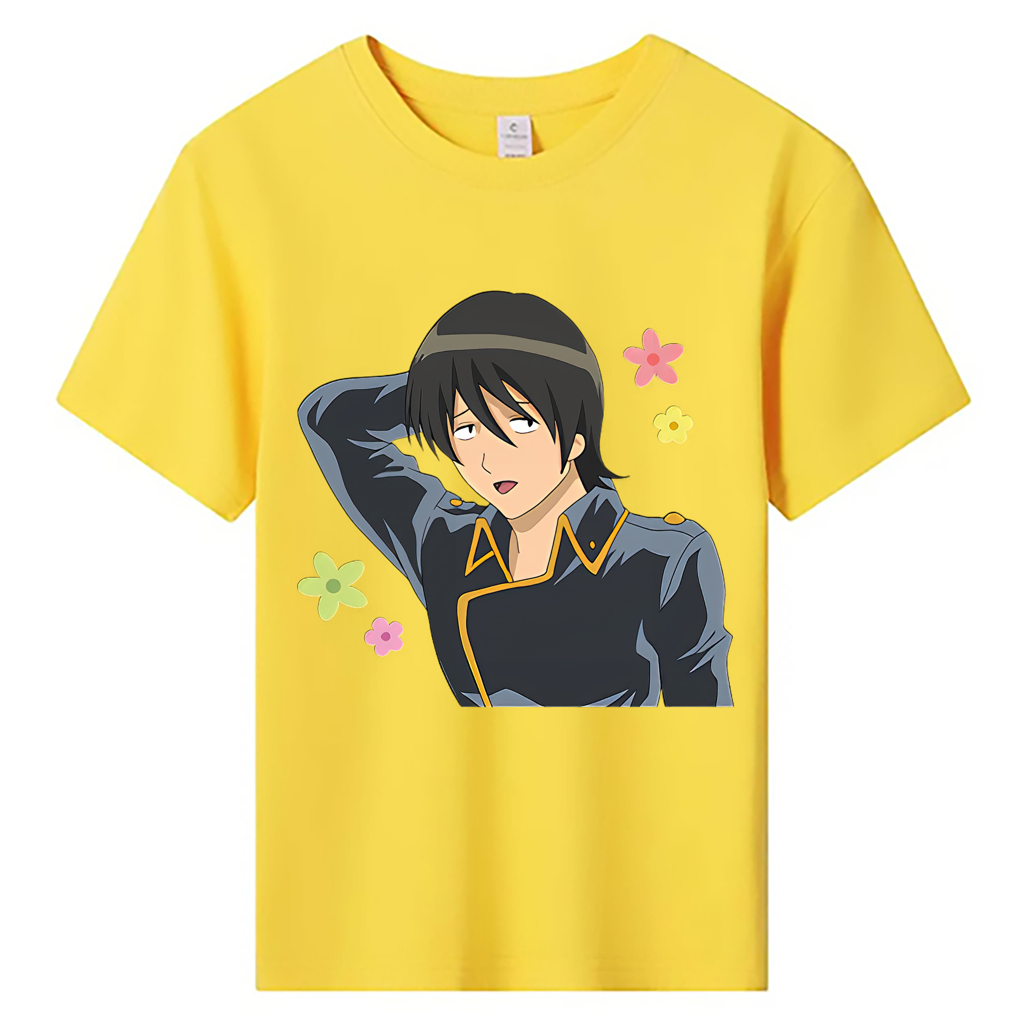 （画像用） ぎんたま 坂田銀時（さかたぎんとき） 神楽 志村新八（しむら しんぱち） GINTAMA Sakata Gintoki Kagura Shimura Shinpachi 綿100％キッズTシャツ（フロントプリント）