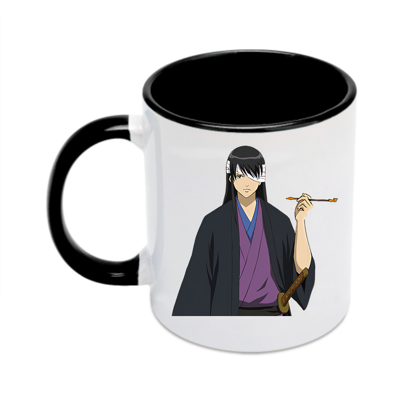 （画像用） ぎんたま 坂田銀時（さかたぎんとき） 神楽 志村新八（しむら しんぱち） GINTAMA Sakata Gintoki Kagura Shimura Shinpachi カラーマグカップ