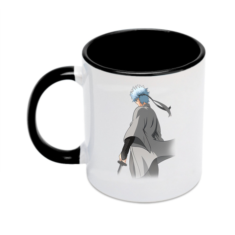 （画像用） ぎんたま 坂田銀時（さかたぎんとき） 神楽 志村新八（しむら しんぱち） GINTAMA Sakata Gintoki Kagura Shimura Shinpachi カラーマグカップ