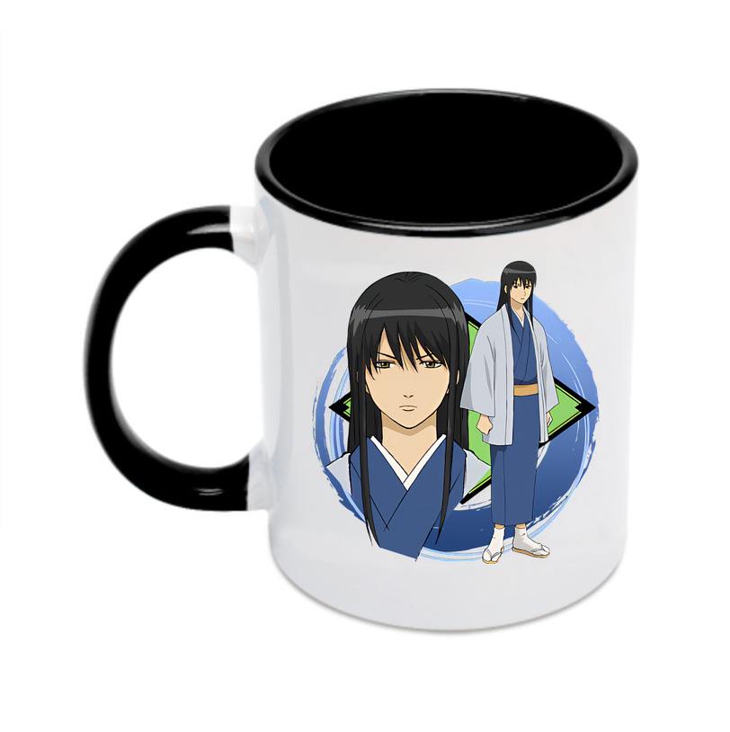 （画像用） ぎんたま 坂田銀時（さかたぎんとき） 神楽 志村新八（しむら しんぱち） GINTAMA Sakata Gintoki Kagura Shimura Shinpachi カラーマグカップ