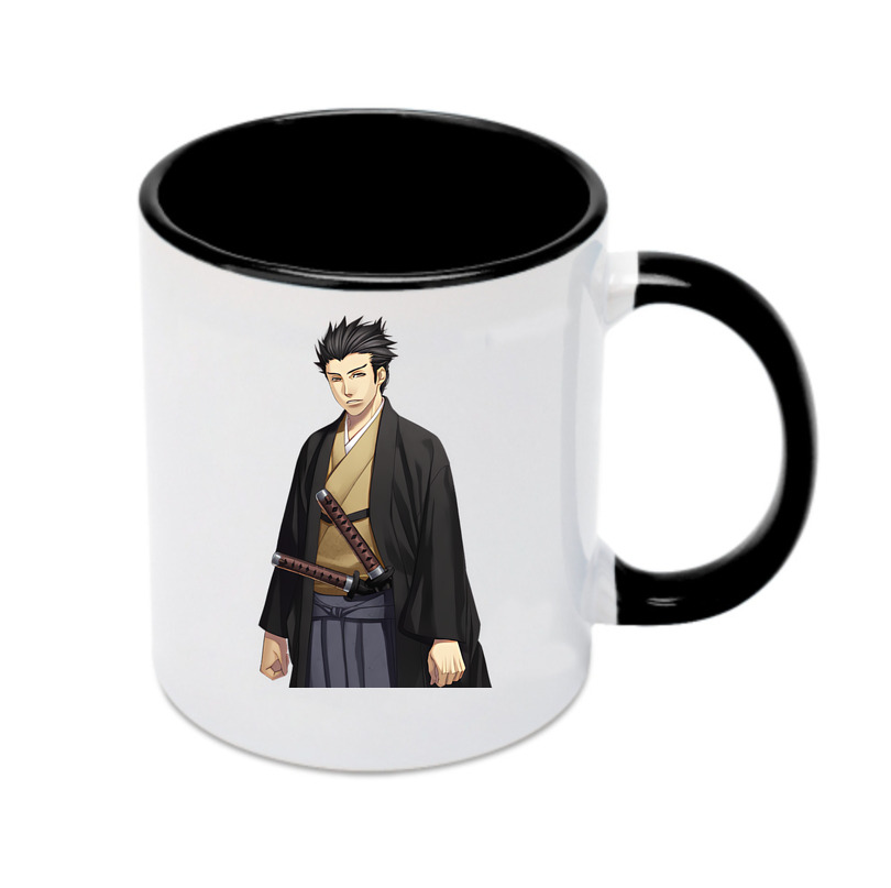 （画像用） ぎんたま 坂田銀時（さかたぎんとき） 神楽 志村新八（しむら しんぱち） GINTAMA Sakata Gintoki Kagura Shimura Shinpachi カラーマグカップ