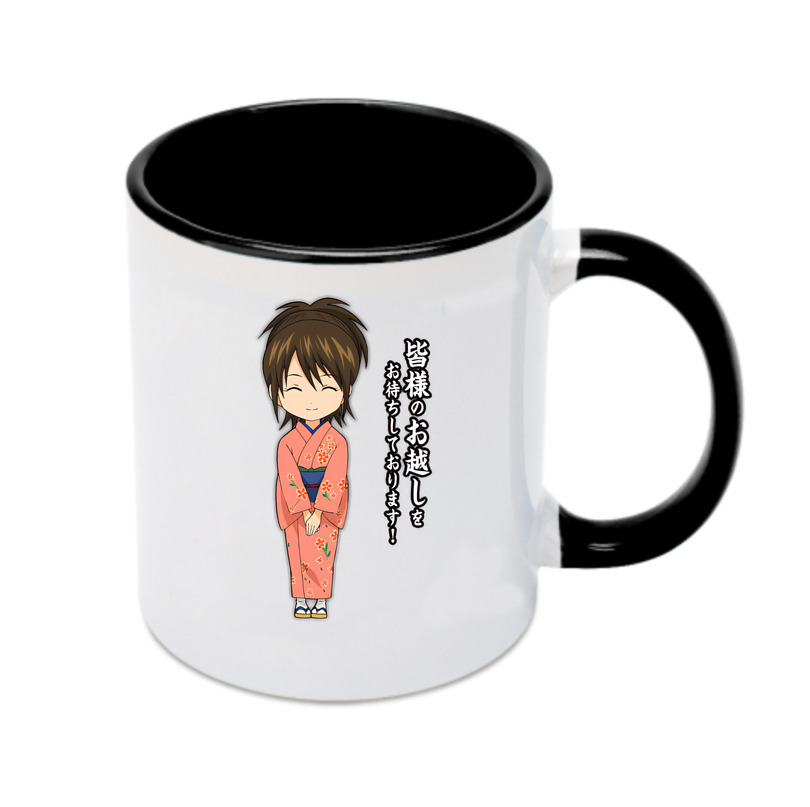 （画像用） ぎんたま 坂田銀時（さかたぎんとき） 神楽 志村新八（しむら しんぱち） GINTAMA Sakata Gintoki Kagura Shimura Shinpachi カラーマグカップ