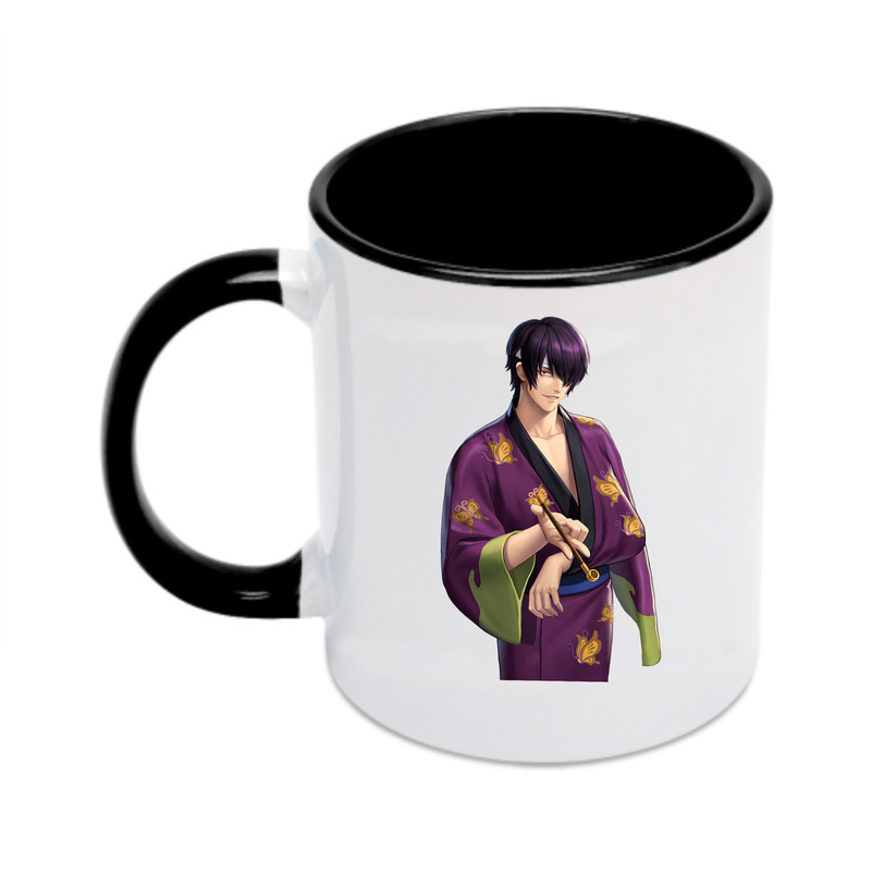 （画像用） ぎんたま 坂田銀時（さかたぎんとき） 神楽 志村新八（しむら しんぱち） GINTAMA Sakata Gintoki Kagura Shimura Shinpachi カラーマグカップ
