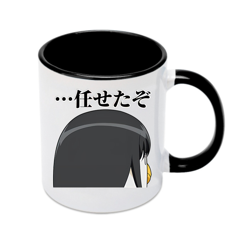 （画像用） ぎんたま 坂田銀時（さかたぎんとき） 神楽 志村新八（しむら しんぱち） GINTAMA Sakata Gintoki Kagura Shimura Shinpachi カラーマグカップ