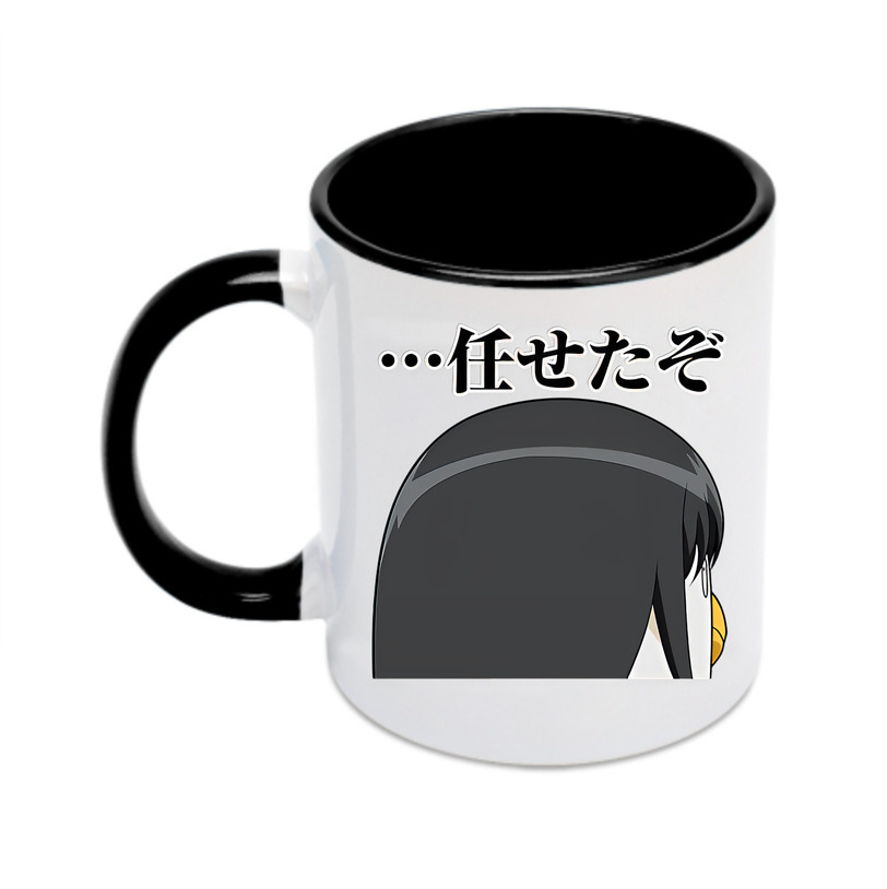 （画像用） ぎんたま 坂田銀時（さかたぎんとき） 神楽 志村新八（しむら しんぱち） GINTAMA Sakata Gintoki Kagura Shimura Shinpachi カラーマグカップ