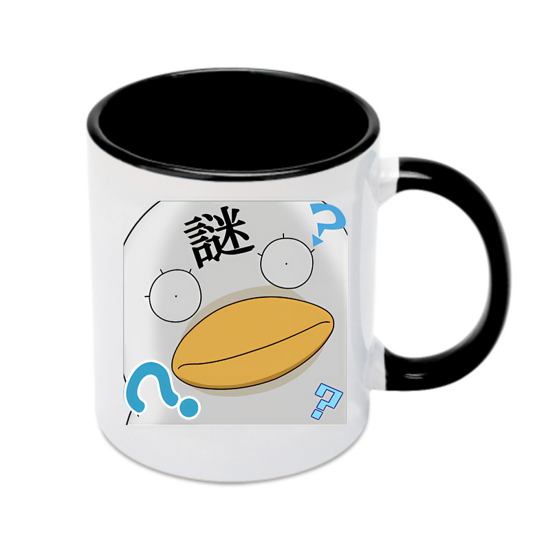 （画像用） ぎんたま 坂田銀時（さかたぎんとき） 神楽 志村新八（しむら しんぱち） GINTAMA Sakata Gintoki Kagura Shimura Shinpachi カラーマグカップ