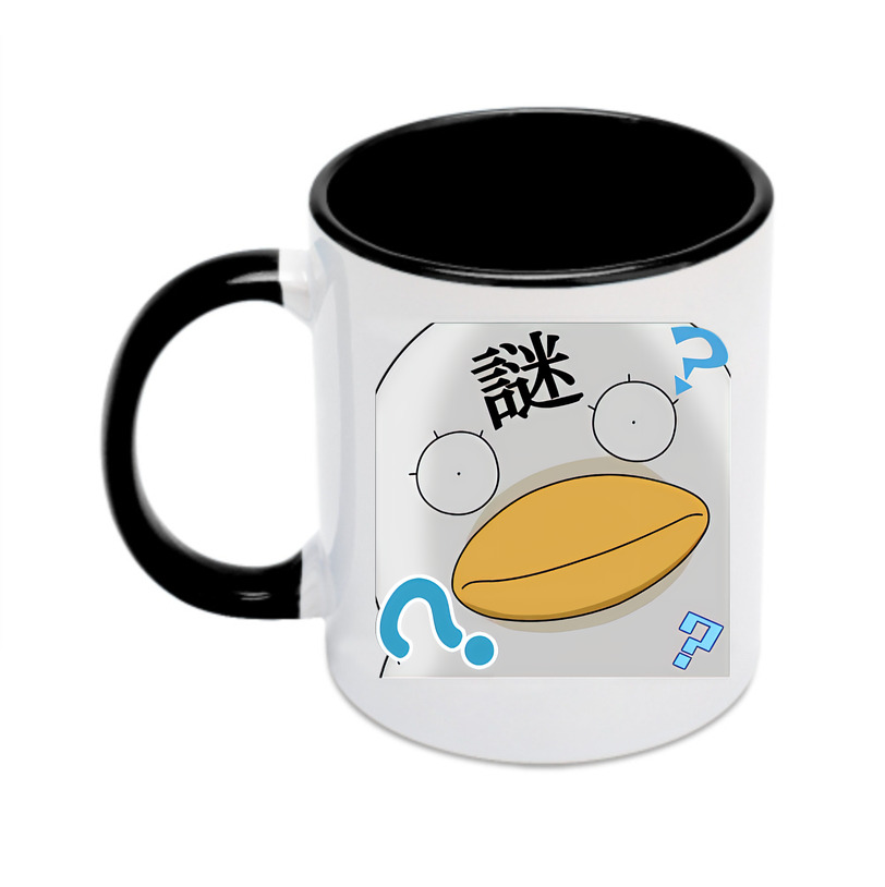 （画像用） ぎんたま 坂田銀時（さかたぎんとき） 神楽 志村新八（しむら しんぱち） GINTAMA Sakata Gintoki Kagura Shimura Shinpachi カラーマグカップ