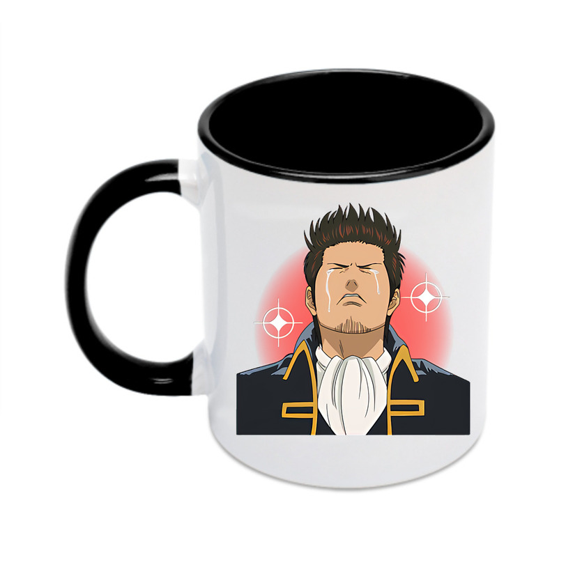 （画像用） ぎんたま 坂田銀時（さかたぎんとき） 神楽 志村新八（しむら しんぱち） GINTAMA Sakata Gintoki Kagura Shimura Shinpachi カラーマグカップ