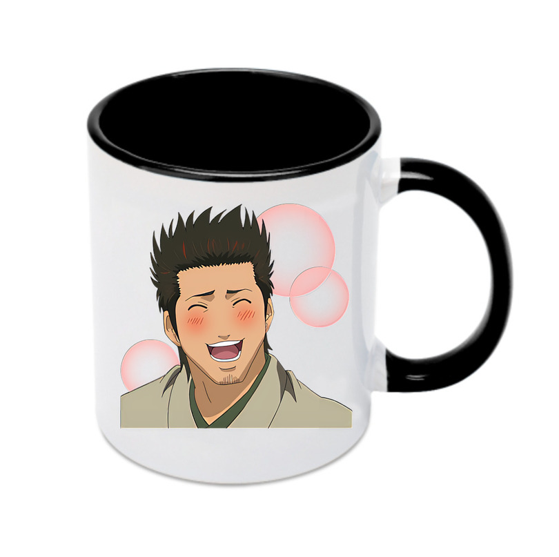（画像用） ぎんたま 坂田銀時（さかたぎんとき） 神楽 志村新八（しむら しんぱち） GINTAMA Sakata Gintoki Kagura Shimura Shinpachi カラーマグカップ