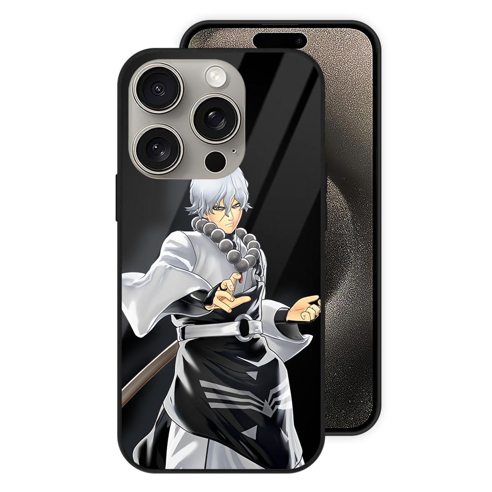（画像用） ぎんたま 坂田銀時（さかたぎんとき） 神楽 志村新八（しむら しんぱち） GINTAMA Sakata Gintoki Kagura Shimura Shinpachi 【iPhone15Pro対応】スマホケース 耐衝撃＆黄変防止 背面ガラス