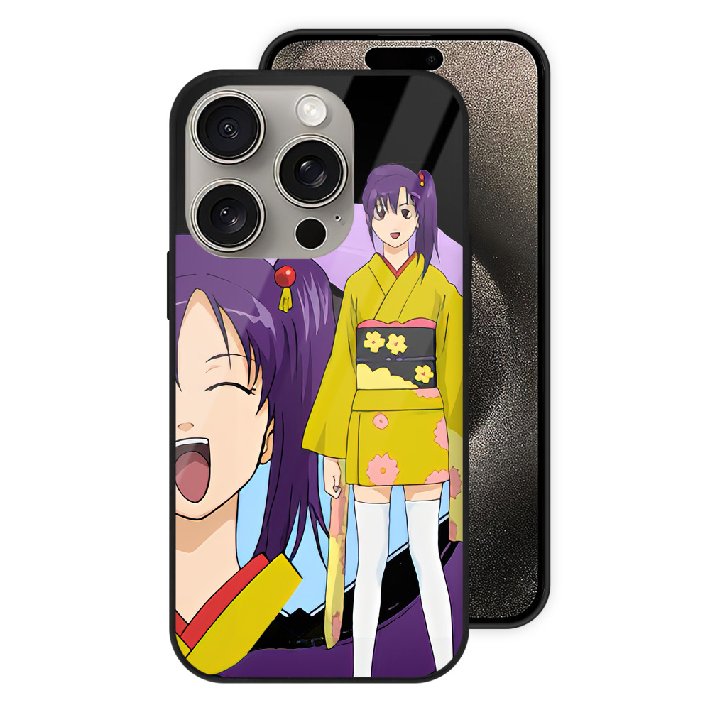 （画像用） ぎんたま 坂田銀時（さかたぎんとき） 神楽 志村新八（しむら しんぱち） GINTAMA Sakata Gintoki Kagura Shimura Shinpachi 【iPhone15Pro対応】スマホケース 耐衝撃＆黄変防止 背面ガラス