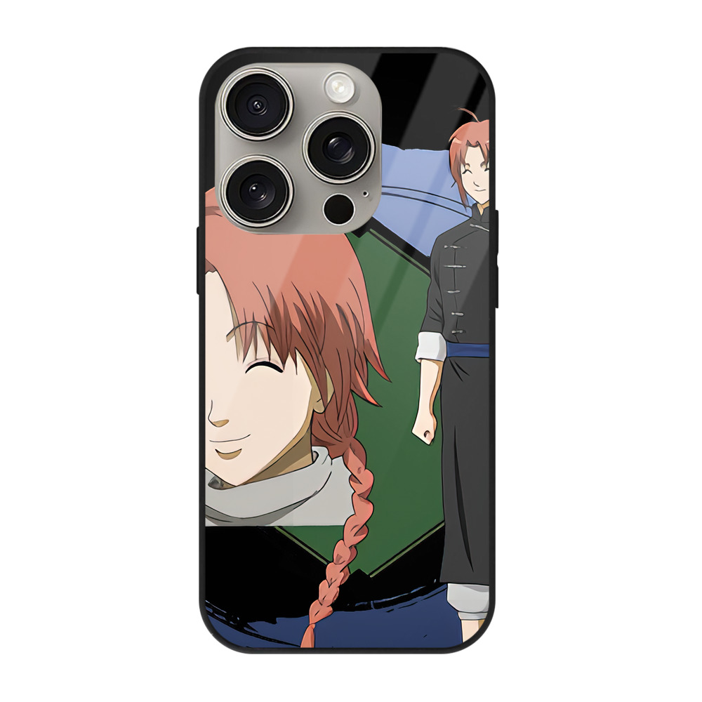 （画像用） ぎんたま 坂田銀時（さかたぎんとき） 神楽 志村新八（しむら しんぱち） GINTAMA Sakata Gintoki Kagura Shimura Shinpachi 【iPhone15Pro対応】スマホケース 耐衝撃＆黄変防止 背面ガラス