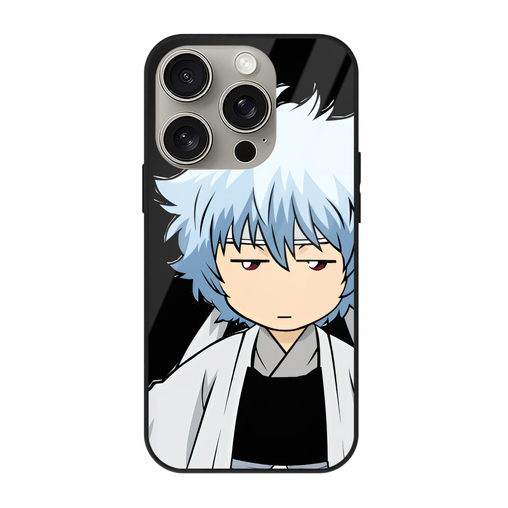 （画像用） ぎんたま 坂田銀時（さかたぎんとき） 神楽 志村新八（しむら しんぱち） GINTAMA Sakata Gintoki Kagura Shimura Shinpachi 【iPhone15Pro対応】スマホケース 耐衝撃＆黄変防止 背面ガラス