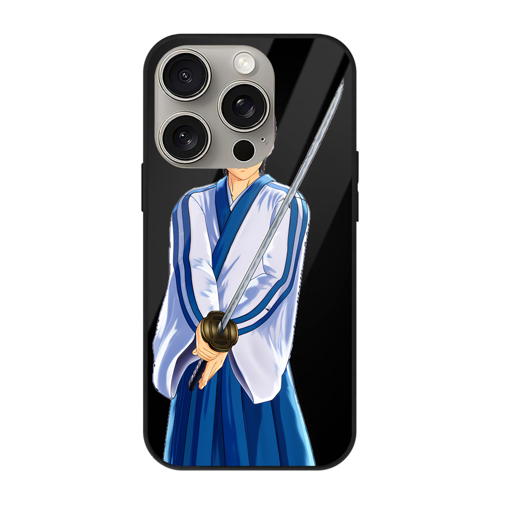 （画像用） ぎんたま 坂田銀時（さかたぎんとき） 神楽 志村新八（しむら しんぱち） GINTAMA Sakata Gintoki Kagura Shimura Shinpachi 【iPhone15Pro対応】スマホケース 耐衝撃＆黄変防止 背面ガラス