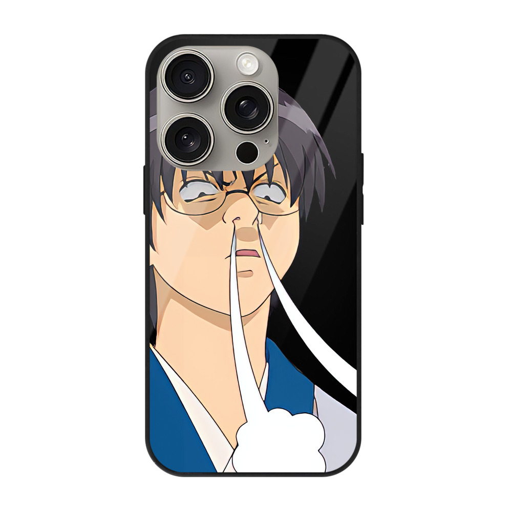 （画像用） ぎんたま 坂田銀時（さかたぎんとき） 神楽 志村新八（しむら しんぱち） GINTAMA Sakata Gintoki Kagura Shimura Shinpachi 【iPhone15Pro対応】スマホケース 耐衝撃＆黄変防止 背面ガラス