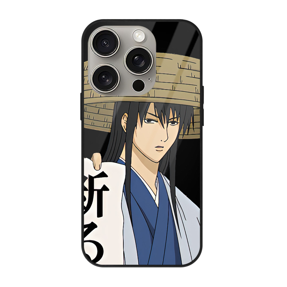 （画像用） ぎんたま 坂田銀時（さかたぎんとき） 神楽 志村新八（しむら しんぱち） GINTAMA Sakata Gintoki Kagura Shimura Shinpachi 【iPhone15Pro対応】スマホケース 耐衝撃＆黄変防止 背面ガラス