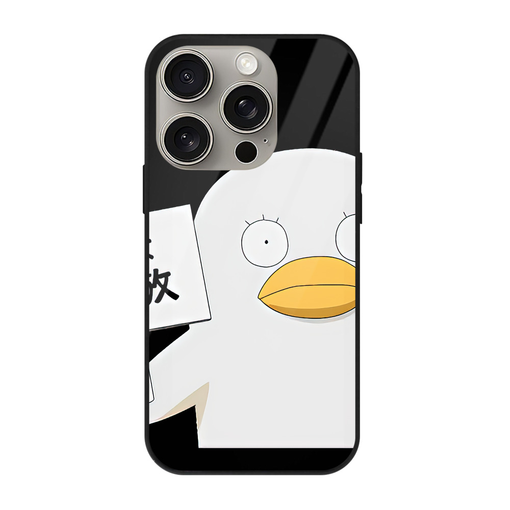 （画像用） ぎんたま 坂田銀時（さかたぎんとき） 神楽 志村新八（しむら しんぱち） GINTAMA Sakata Gintoki Kagura Shimura Shinpachi 【iPhone15Pro対応】スマホケース 耐衝撃＆黄変防止 背面ガラス
