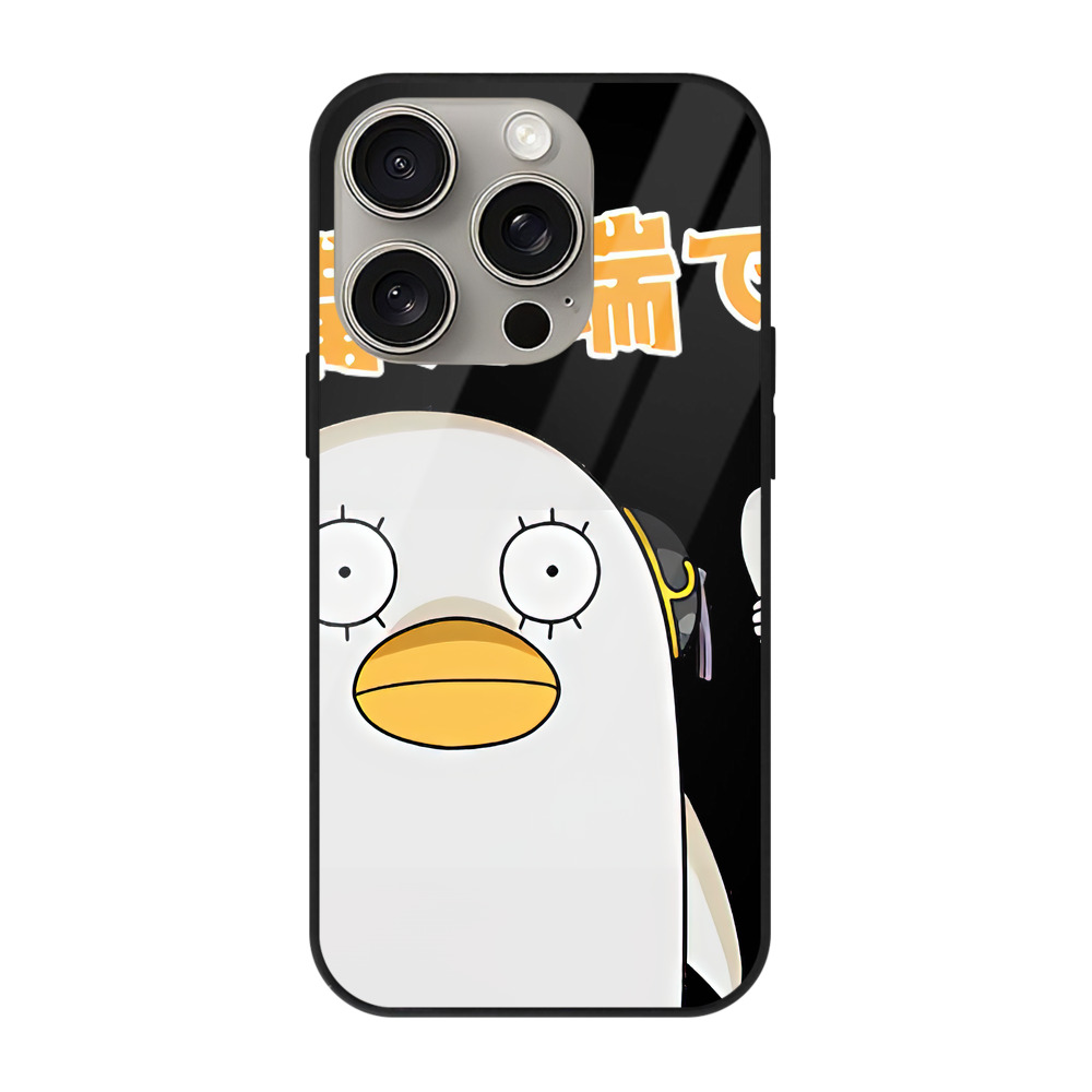 （画像用） ぎんたま 坂田銀時（さかたぎんとき） 神楽 志村新八（しむら しんぱち） GINTAMA Sakata Gintoki Kagura Shimura Shinpachi 【iPhone15Pro対応】スマホケース 耐衝撃＆黄変防止 背面ガラス