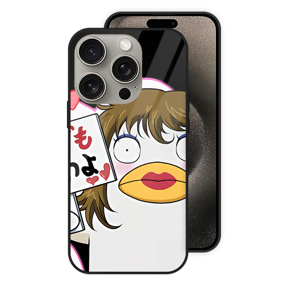 （画像用） ぎんたま 坂田銀時（さかたぎんとき） 神楽 志村新八（しむら しんぱち） GINTAMA Sakata Gintoki Kagura Shimura Shinpachi 【iPhone15Pro対応】スマホケース 耐衝撃＆黄変防止 背面ガラス