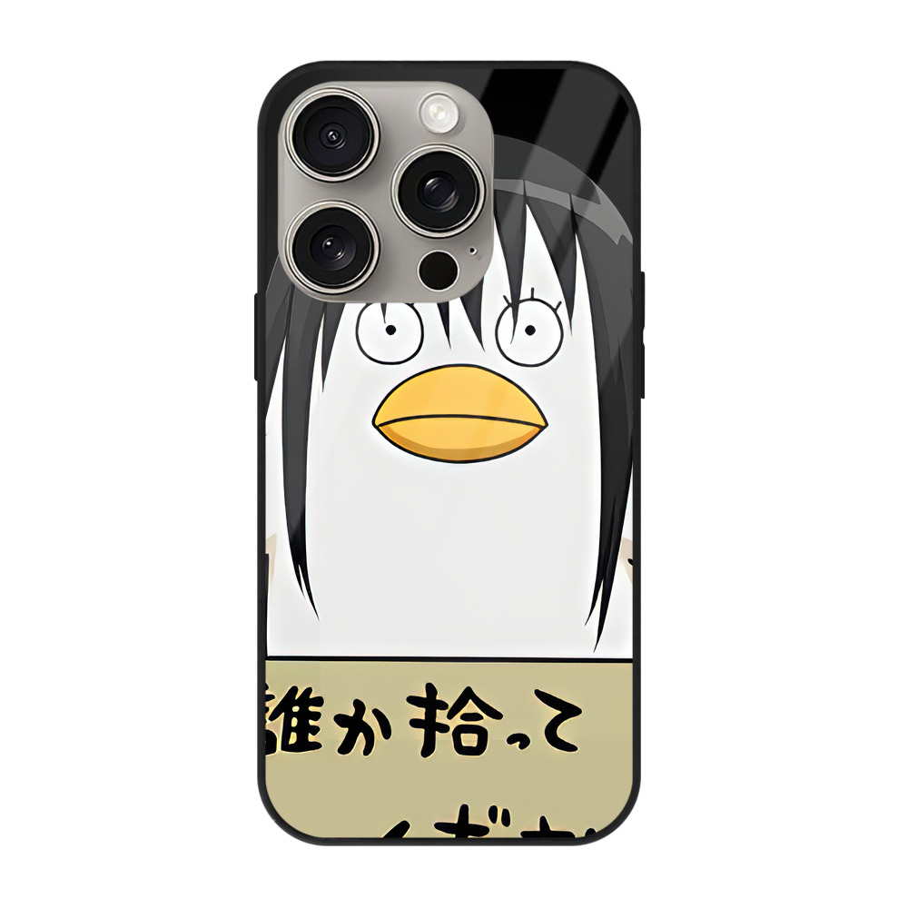 （画像用） ぎんたま 坂田銀時（さかたぎんとき） 神楽 志村新八（しむら しんぱち） GINTAMA Sakata Gintoki Kagura Shimura Shinpachi 【iPhone15Pro対応】スマホケース 耐衝撃＆黄変防止 背面ガラス