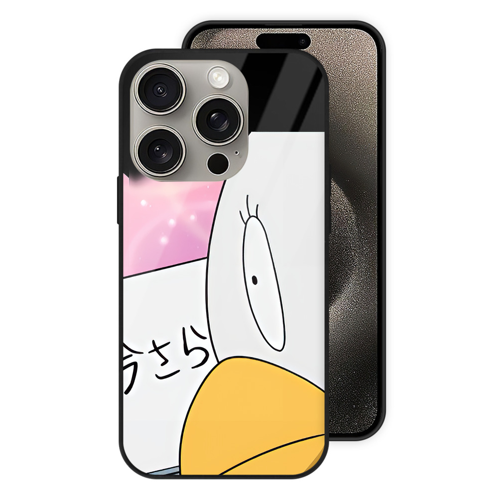 （画像用） ぎんたま 坂田銀時（さかたぎんとき） 神楽 志村新八（しむら しんぱち） GINTAMA Sakata Gintoki Kagura Shimura Shinpachi 【iPhone15Pro対応】スマホケース 耐衝撃＆黄変防止 背面ガラス