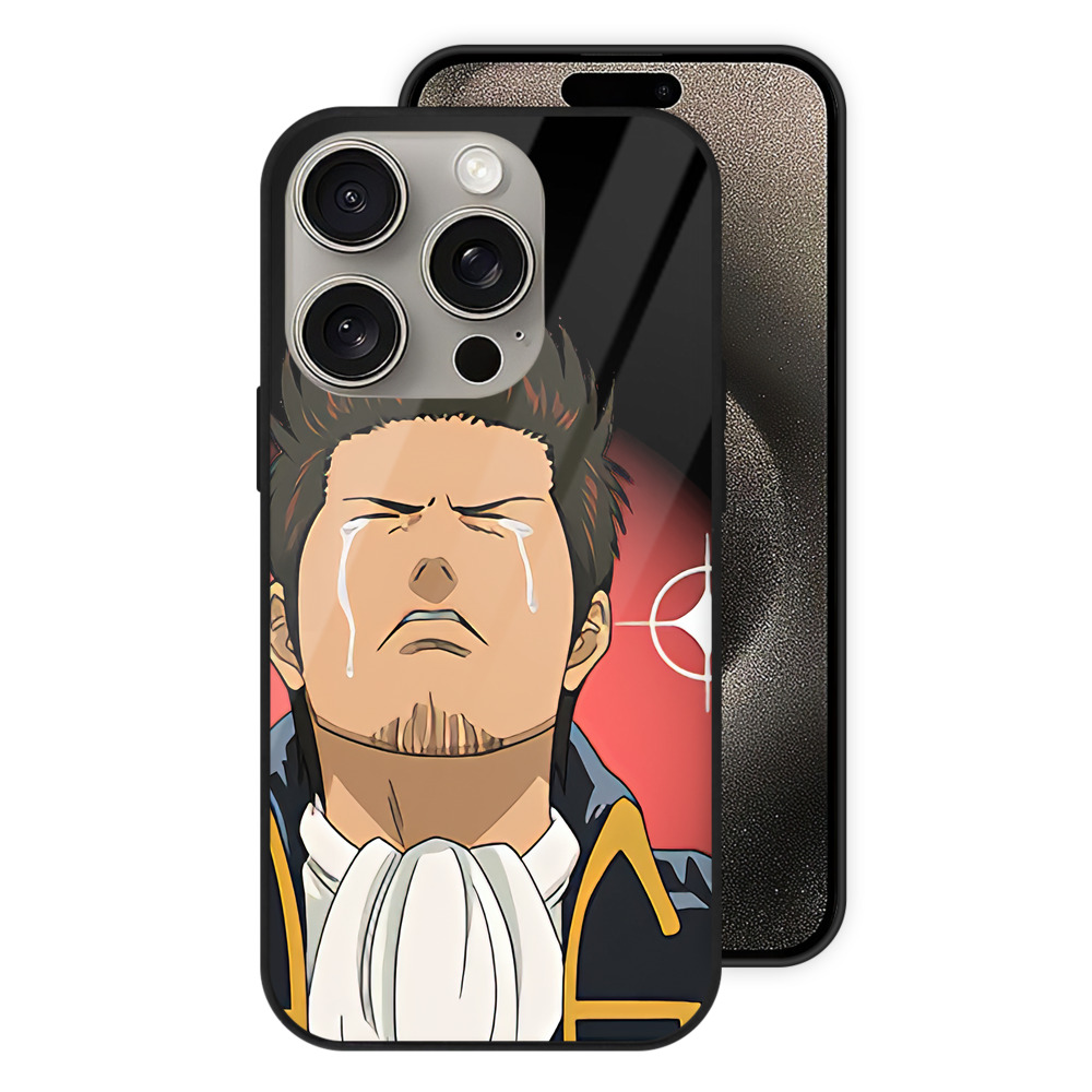 （画像用） ぎんたま 坂田銀時（さかたぎんとき） 神楽 志村新八（しむら しんぱち） GINTAMA Sakata Gintoki Kagura Shimura Shinpachi 【iPhone15Pro対応】スマホケース 耐衝撃＆黄変防止 背面ガラス