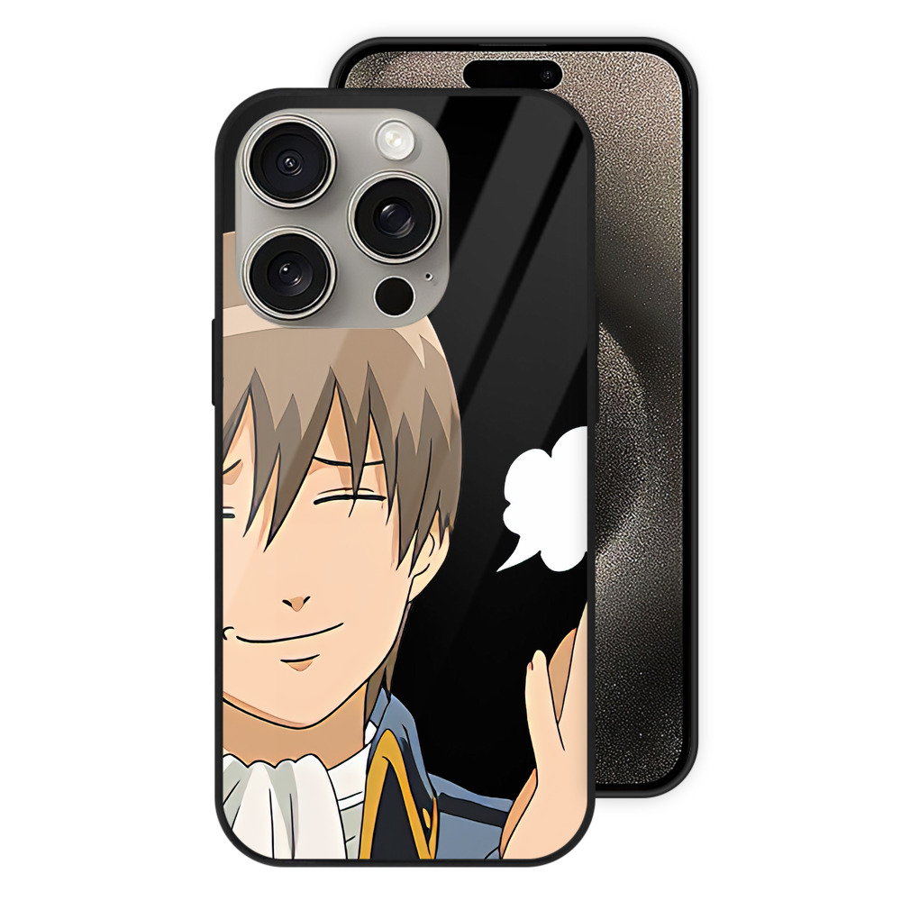 （画像用） ぎんたま 坂田銀時（さかたぎんとき） 神楽 志村新八（しむら しんぱち） GINTAMA Sakata Gintoki Kagura Shimura Shinpachi 【iPhone15Pro対応】スマホケース 耐衝撃＆黄変防止 背面ガラス