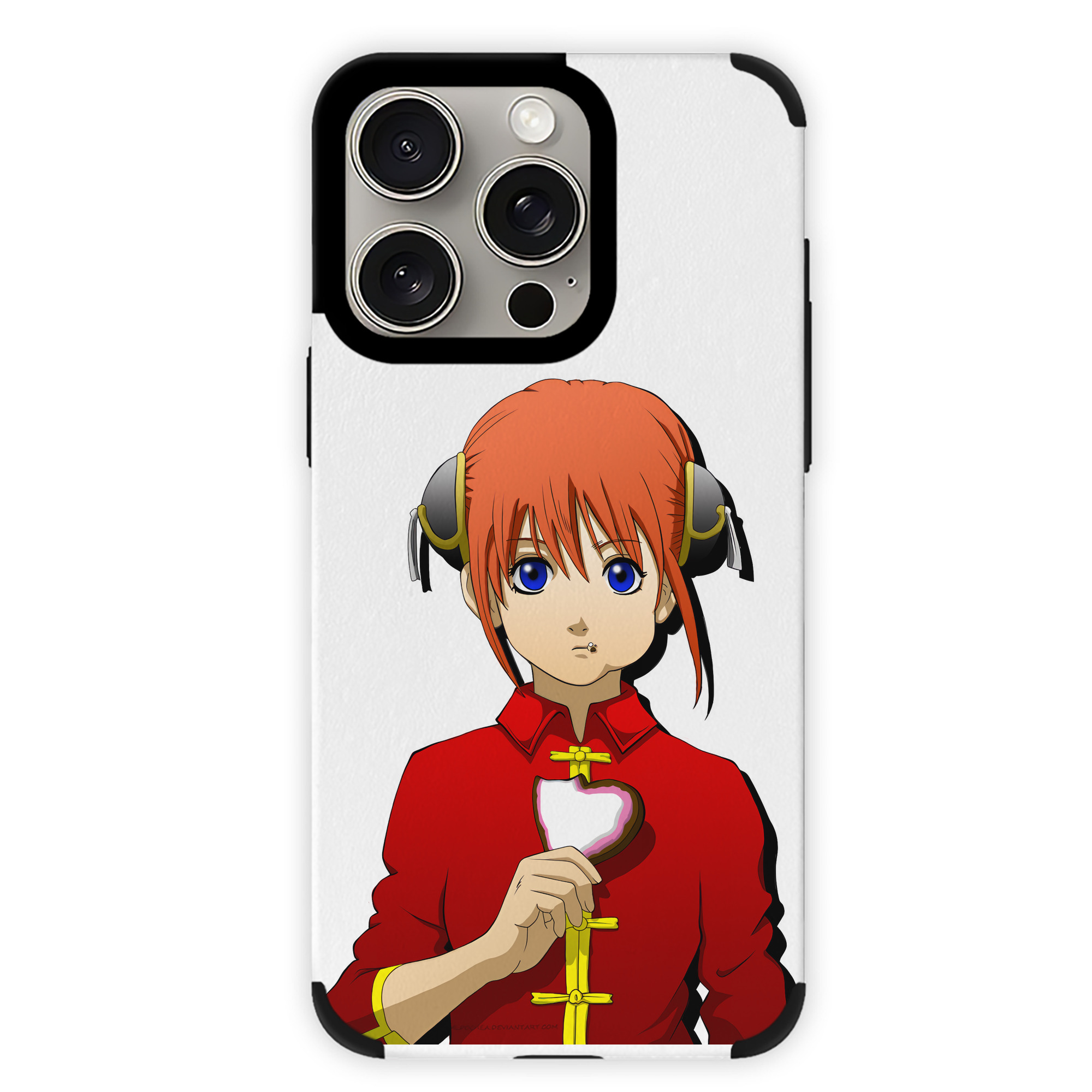 （画像用） ぎんたま 坂田銀時（さかたぎんとき） 神楽 志村新八（しむら しんぱち） GINTAMA Sakata Gintoki Kagura Shimura Shinpachi 【iPhone15ProMax対応】 PUレザー スマホケース 耐衝撃＆黄変防止