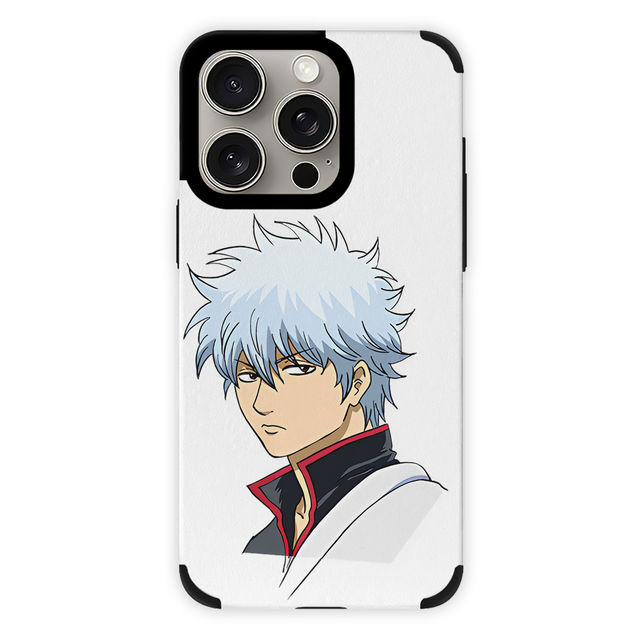 （画像用） ぎんたま 坂田銀時（さかたぎんとき） 神楽 志村新八（しむら しんぱち） GINTAMA Sakata Gintoki Kagura Shimura Shinpachi 【iPhone15ProMax対応】 PUレザー スマホケース 耐衝撃＆黄変防止
