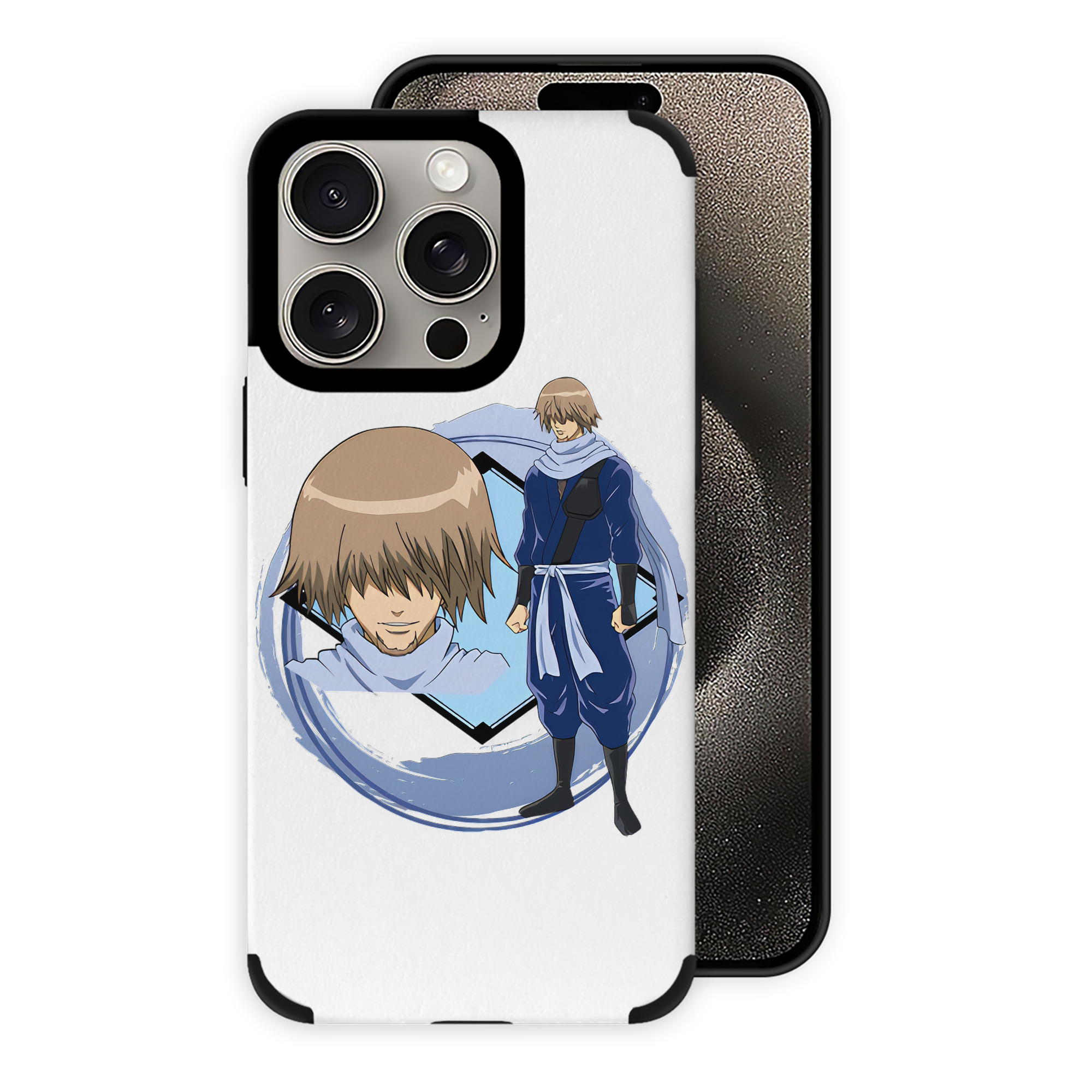 （画像用） ぎんたま 坂田銀時（さかたぎんとき） 神楽 志村新八（しむら しんぱち） GINTAMA Sakata Gintoki Kagura Shimura Shinpachi 【iPhone15ProMax対応】 PUレザー スマホケース 耐衝撃＆黄変防止