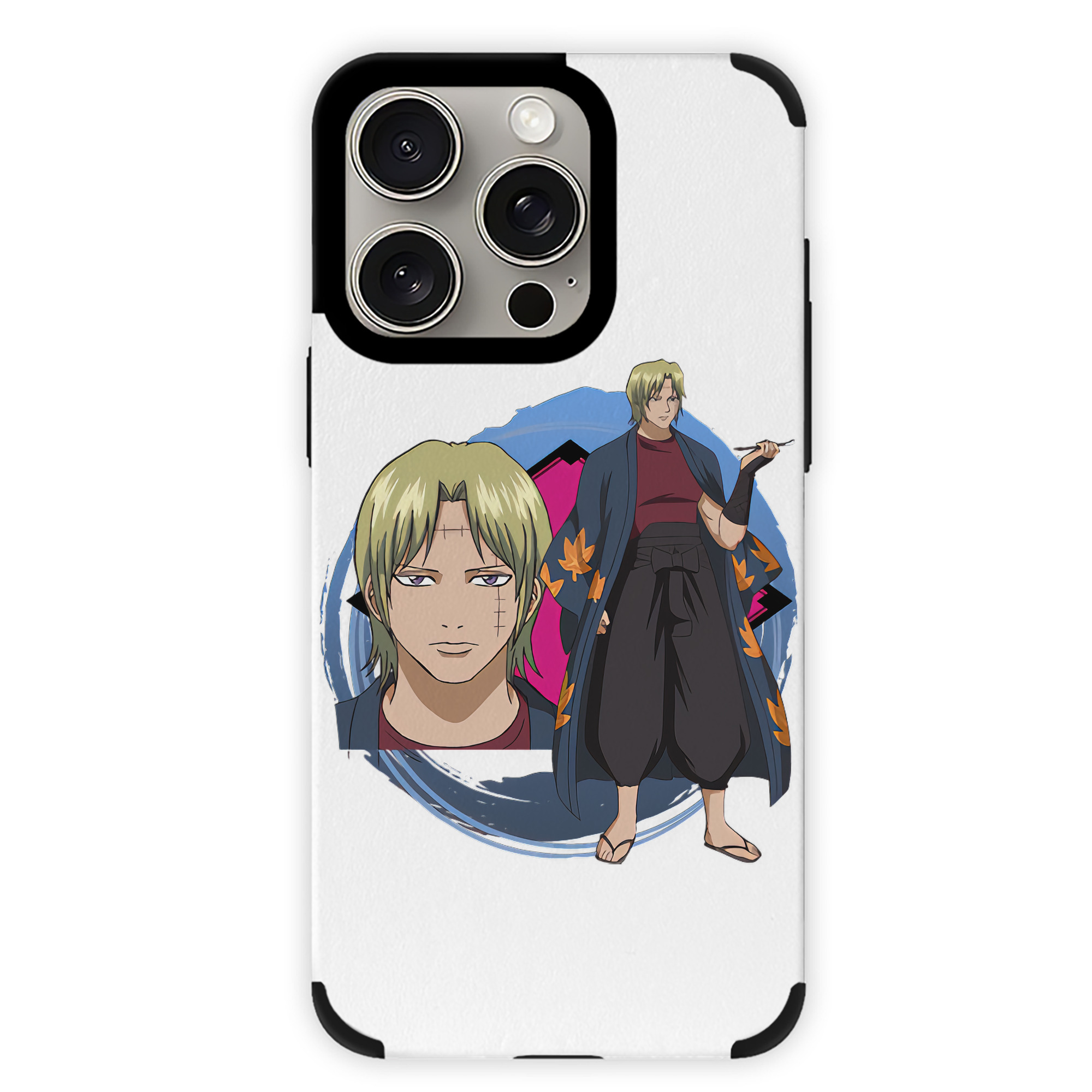 （画像用） ぎんたま 坂田銀時（さかたぎんとき） 神楽 志村新八（しむら しんぱち） GINTAMA Sakata Gintoki Kagura Shimura Shinpachi 【iPhone15ProMax対応】 PUレザー スマホケース 耐衝撃＆黄変防止