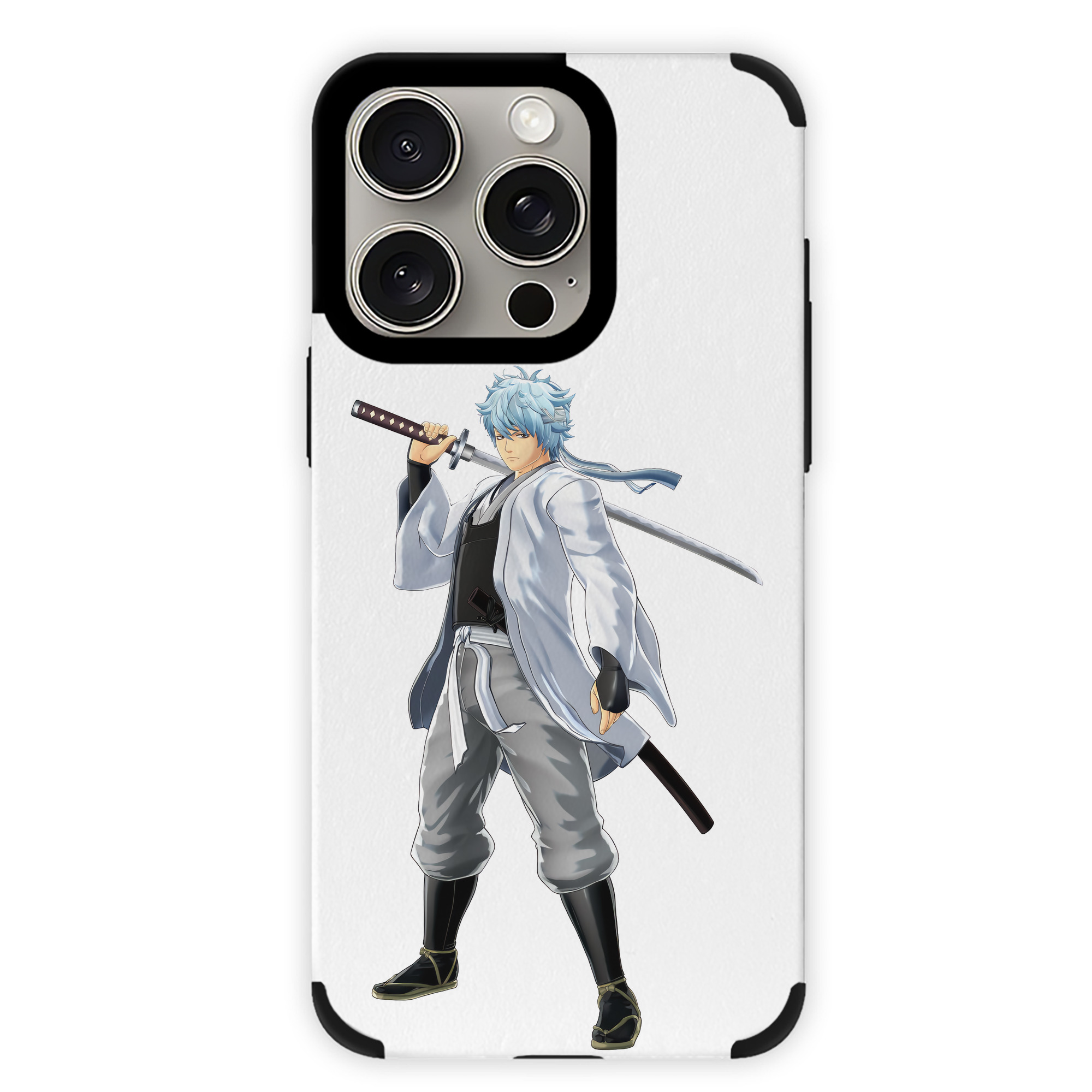 （画像用） ぎんたま 坂田銀時（さかたぎんとき） 神楽 志村新八（しむら しんぱち） GINTAMA Sakata Gintoki Kagura Shimura Shinpachi 【iPhone15ProMax対応】 PUレザー スマホケース 耐衝撃＆黄変防止