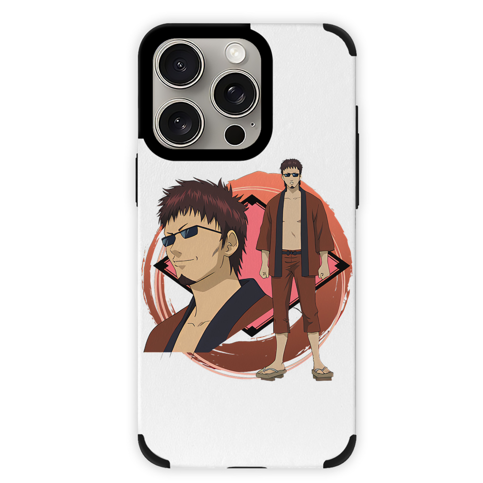 （画像用） ぎんたま 坂田銀時（さかたぎんとき） 神楽 志村新八（しむら しんぱち） GINTAMA Sakata Gintoki Kagura Shimura Shinpachi 【iPhone15ProMax対応】 PUレザー スマホケース 耐衝撃＆黄変防止