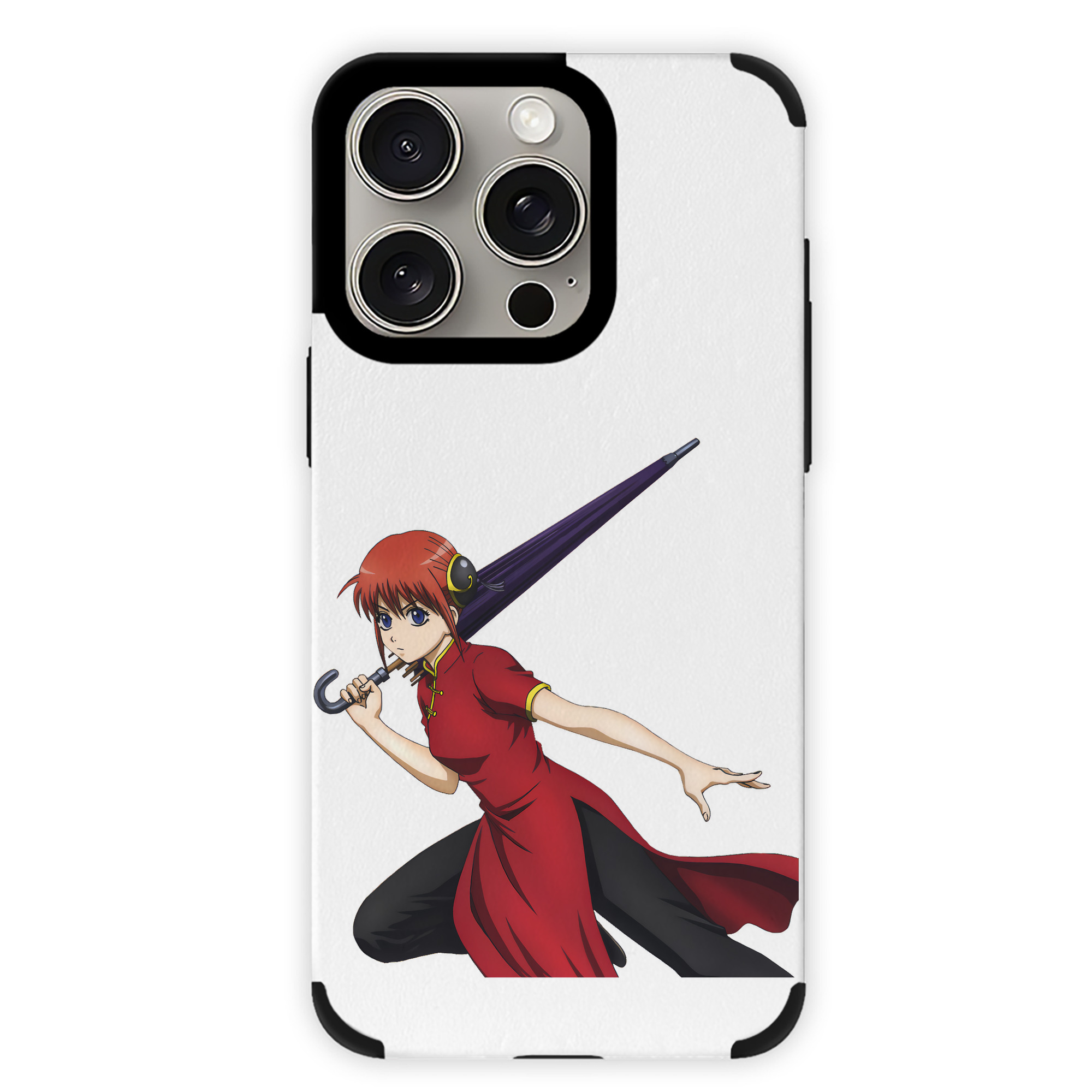 （画像用） ぎんたま 坂田銀時（さかたぎんとき） 神楽 志村新八（しむら しんぱち） GINTAMA Sakata Gintoki Kagura Shimura Shinpachi 【iPhone15ProMax対応】 PUレザー スマホケース 耐衝撃＆黄変防止