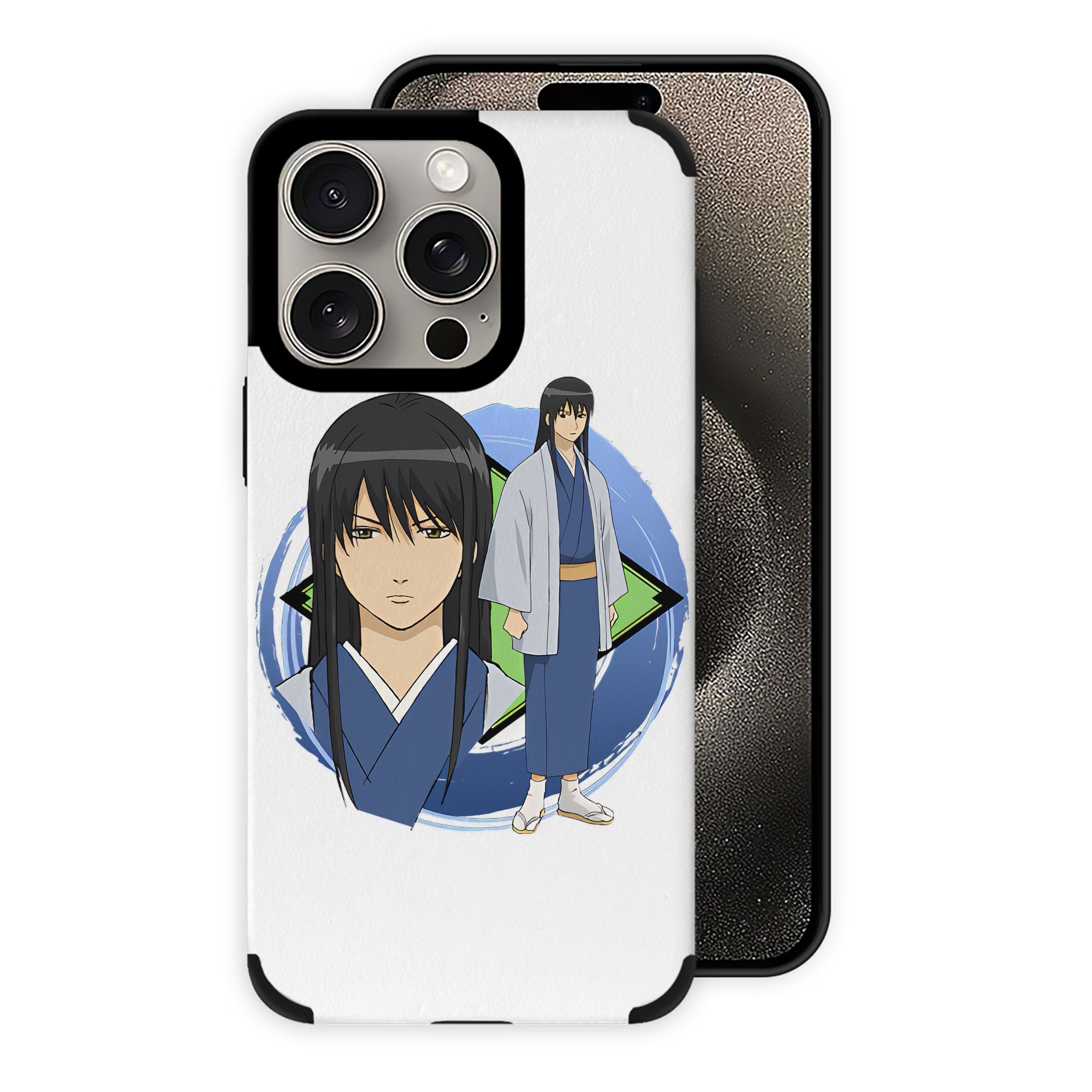（画像用） ぎんたま 坂田銀時（さかたぎんとき） 神楽 志村新八（しむら しんぱち） GINTAMA Sakata Gintoki Kagura Shimura Shinpachi 【iPhone15ProMax対応】 PUレザー スマホケース 耐衝撃＆黄変防止