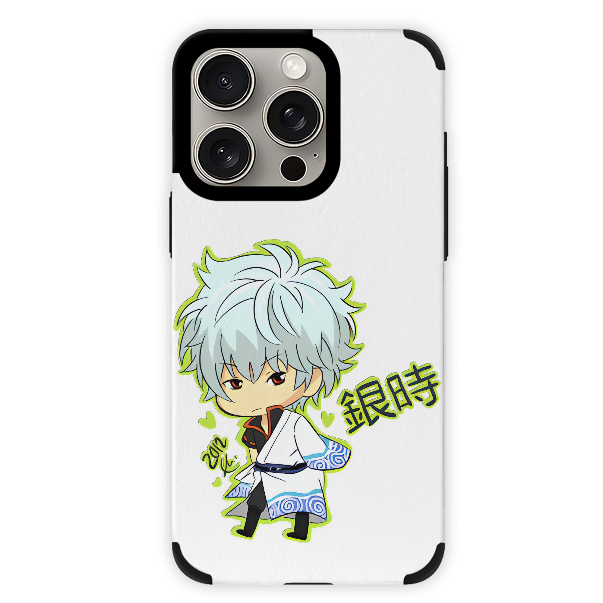 （画像用） ぎんたま 坂田銀時（さかたぎんとき） 神楽 志村新八（しむら しんぱち） GINTAMA Sakata Gintoki Kagura Shimura Shinpachi 【iPhone15ProMax対応】 PUレザー スマホケース 耐衝撃＆黄変防止