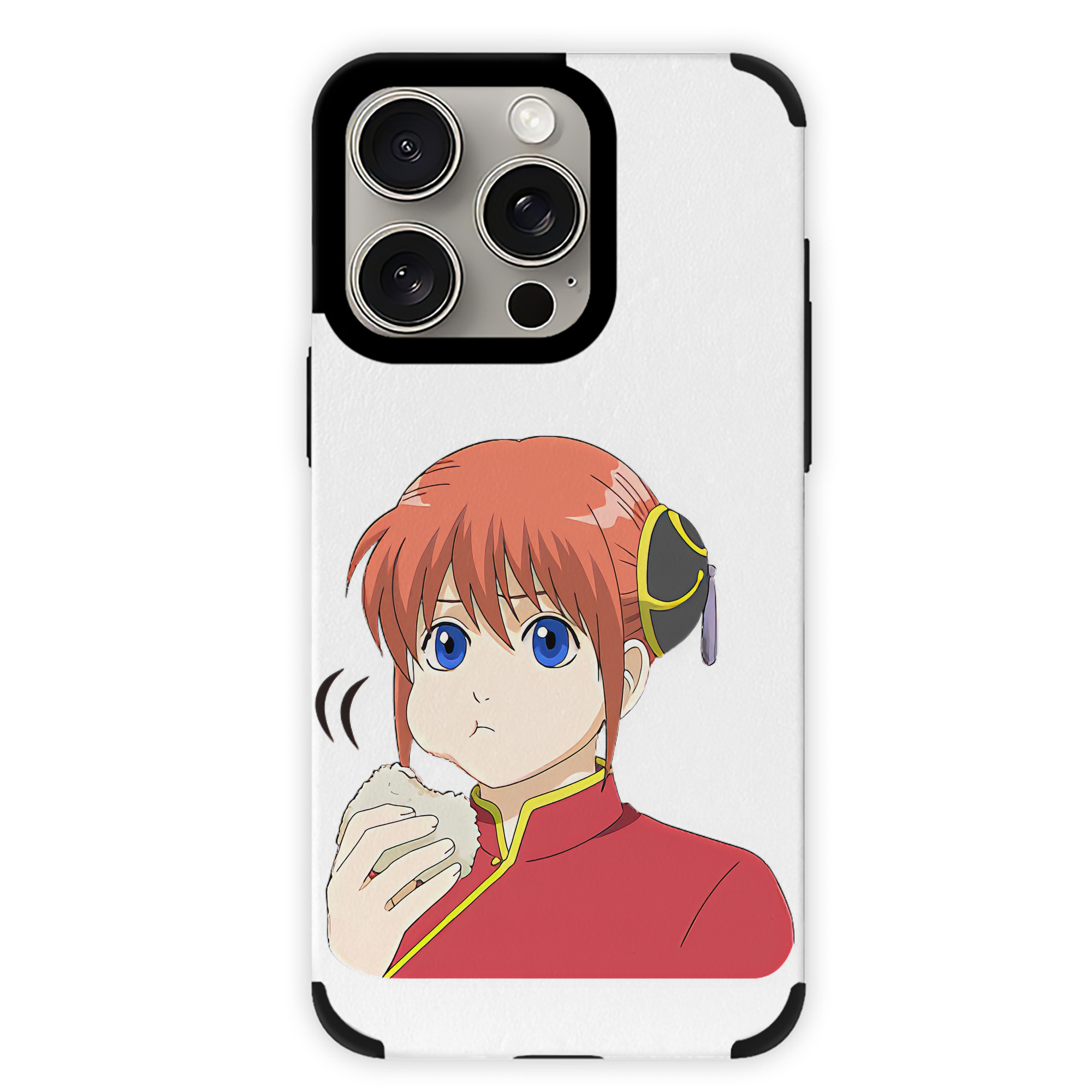 （画像用） ぎんたま 坂田銀時（さかたぎんとき） 神楽 志村新八（しむら しんぱち） GINTAMA Sakata Gintoki Kagura Shimura Shinpachi 【iPhone15ProMax対応】 PUレザー スマホケース 耐衝撃＆黄変防止