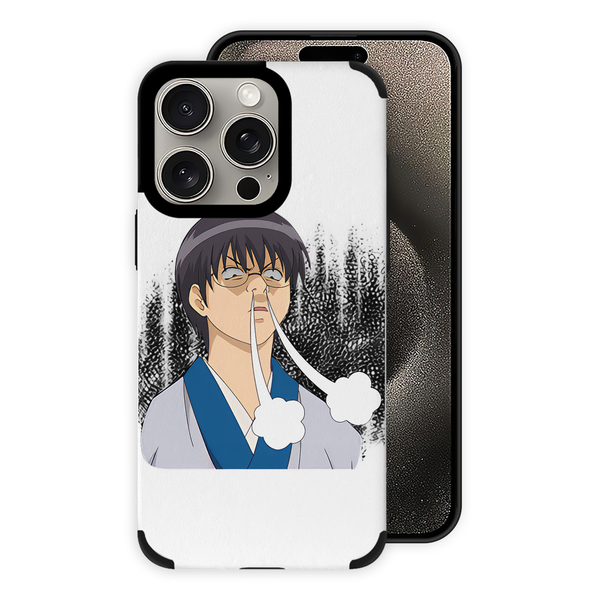 （画像用） ぎんたま 坂田銀時（さかたぎんとき） 神楽 志村新八（しむら しんぱち） GINTAMA Sakata Gintoki Kagura Shimura Shinpachi 【iPhone15ProMax対応】 PUレザー スマホケース 耐衝撃＆黄変防止