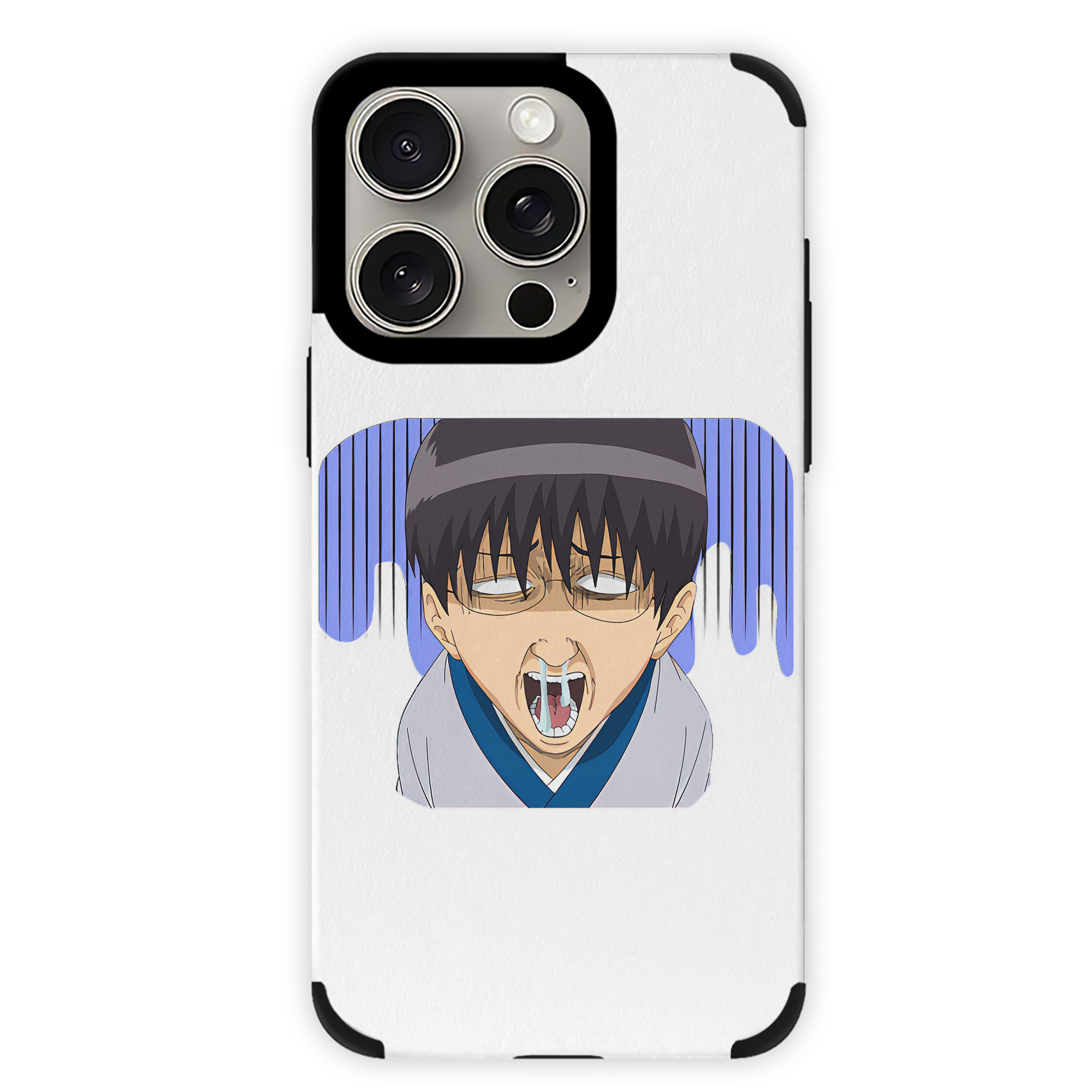 （画像用） ぎんたま 坂田銀時（さかたぎんとき） 神楽 志村新八（しむら しんぱち） GINTAMA Sakata Gintoki Kagura Shimura Shinpachi 【iPhone15ProMax対応】 PUレザー スマホケース 耐衝撃＆黄変防止