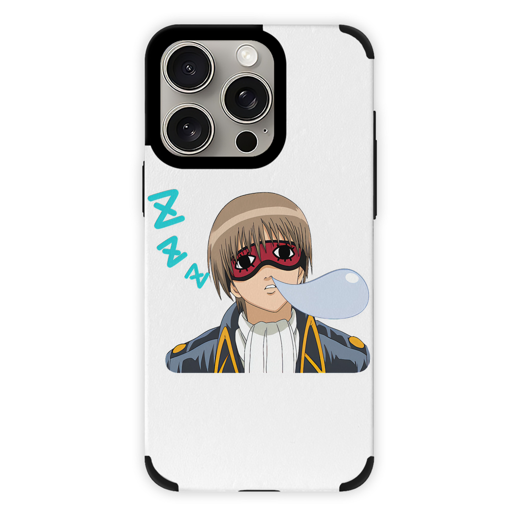 （画像用） ぎんたま 坂田銀時（さかたぎんとき） 神楽 志村新八（しむら しんぱち） GINTAMA Sakata Gintoki Kagura Shimura Shinpachi 【iPhone15ProMax対応】 PUレザー スマホケース 耐衝撃＆黄変防止