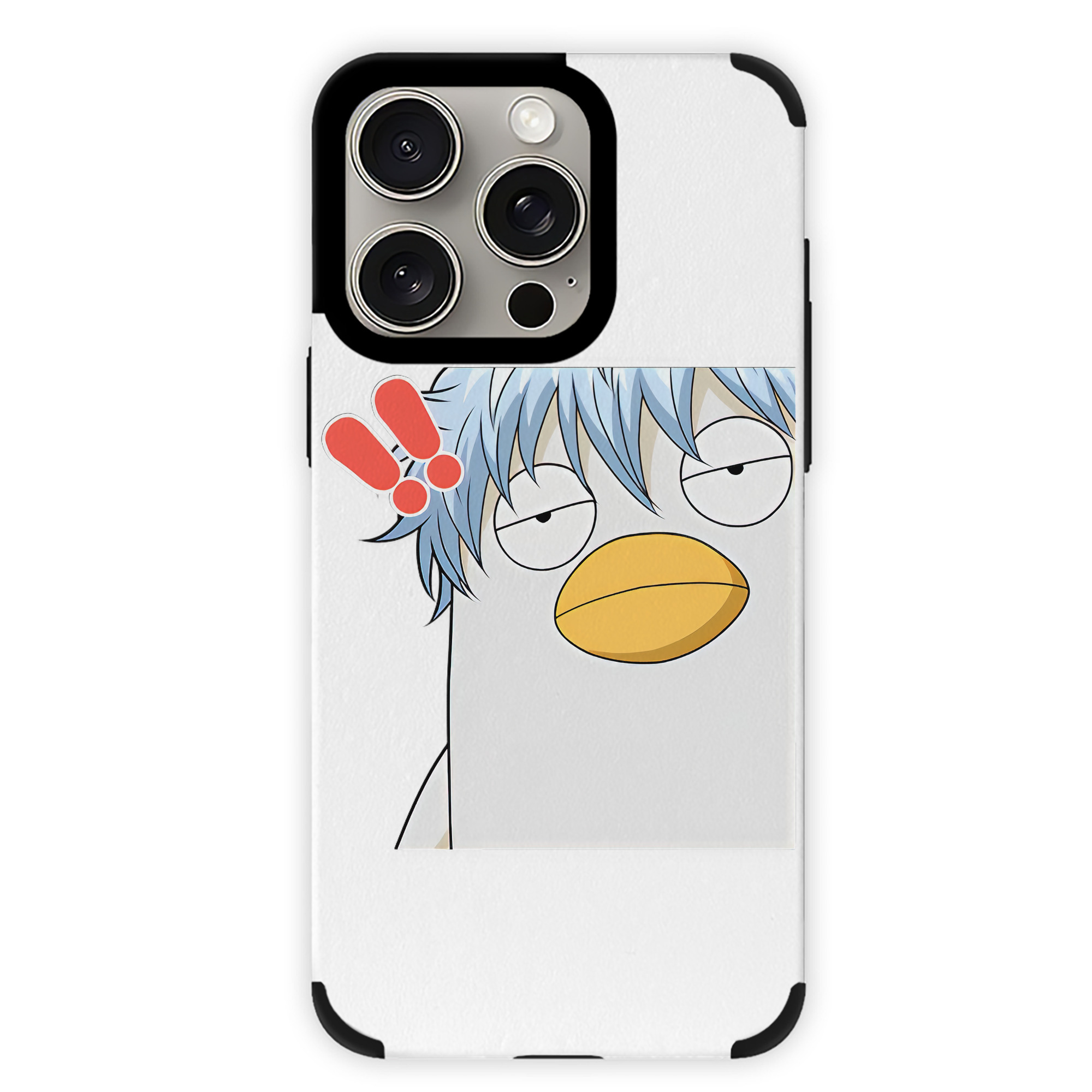 （画像用） ぎんたま 坂田銀時（さかたぎんとき） 神楽 志村新八（しむら しんぱち） GINTAMA Sakata Gintoki Kagura Shimura Shinpachi 【iPhone15ProMax対応】 PUレザー スマホケース 耐衝撃＆黄変防止