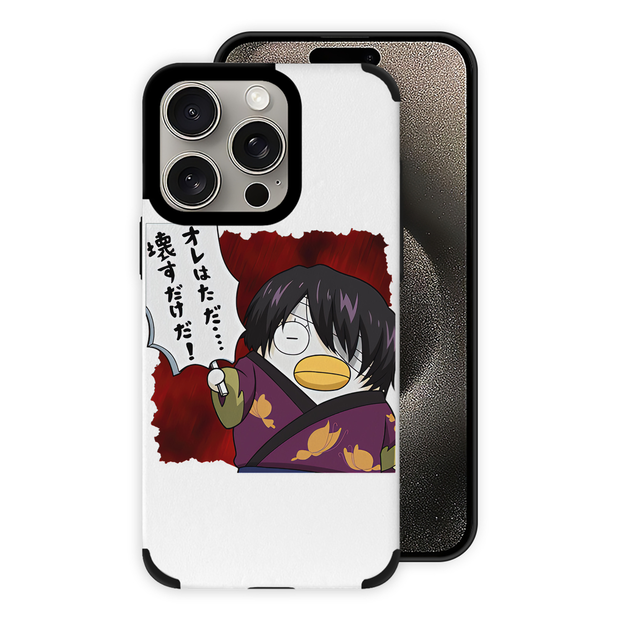 （画像用） ぎんたま 坂田銀時（さかたぎんとき） 神楽 志村新八（しむら しんぱち） GINTAMA Sakata Gintoki Kagura Shimura Shinpachi 【iPhone15ProMax対応】 PUレザー スマホケース 耐衝撃＆黄変防止