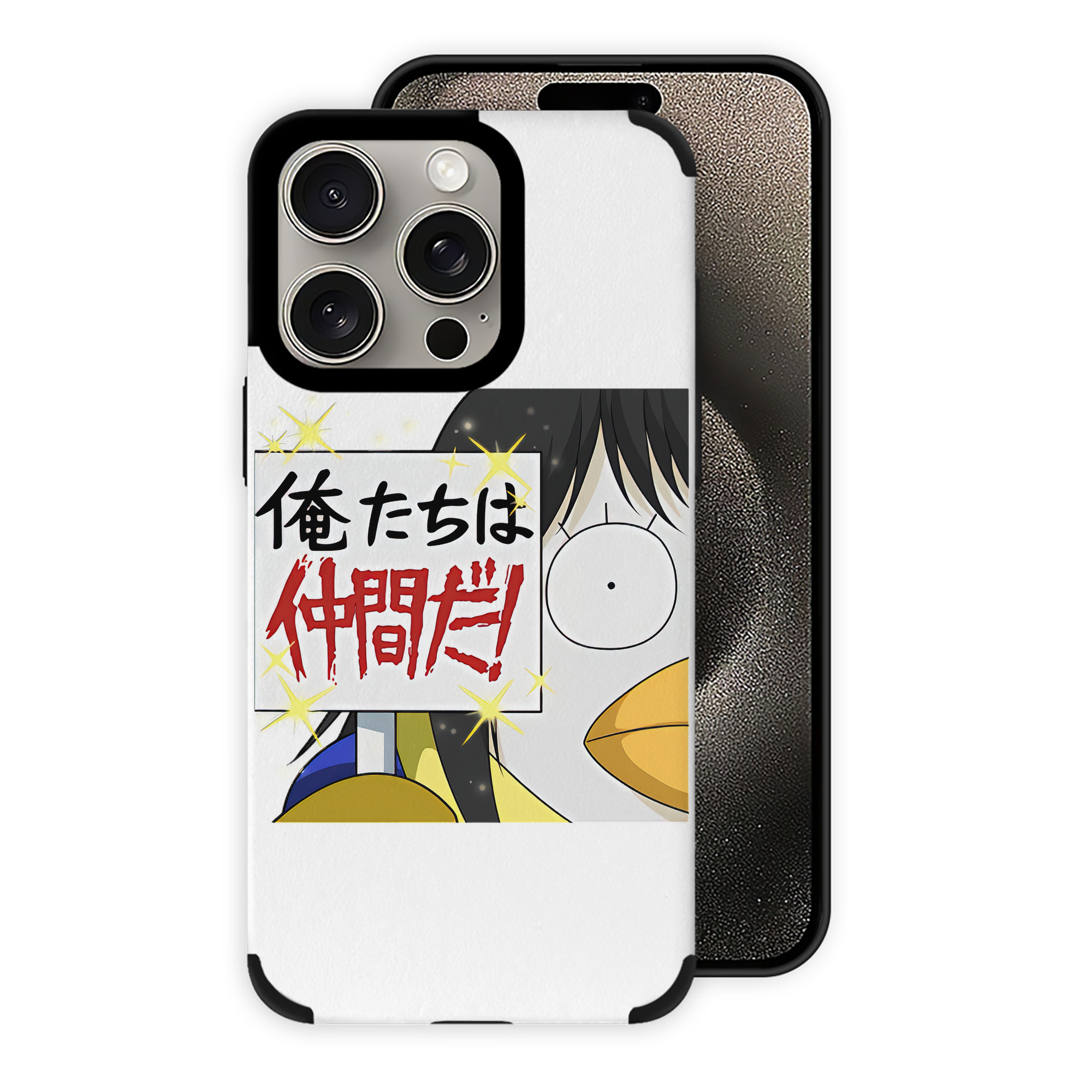 （画像用） ぎんたま 坂田銀時（さかたぎんとき） 神楽 志村新八（しむら しんぱち） GINTAMA Sakata Gintoki Kagura Shimura Shinpachi 【iPhone15ProMax対応】 PUレザー スマホケース 耐衝撃＆黄変防止