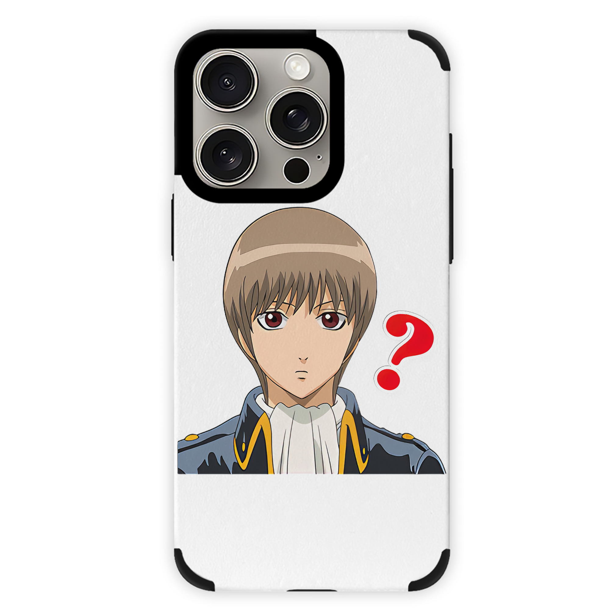 （画像用） ぎんたま 坂田銀時（さかたぎんとき） 神楽 志村新八（しむら しんぱち） GINTAMA Sakata Gintoki Kagura Shimura Shinpachi 【iPhone15ProMax対応】 PUレザー スマホケース 耐衝撃＆黄変防止