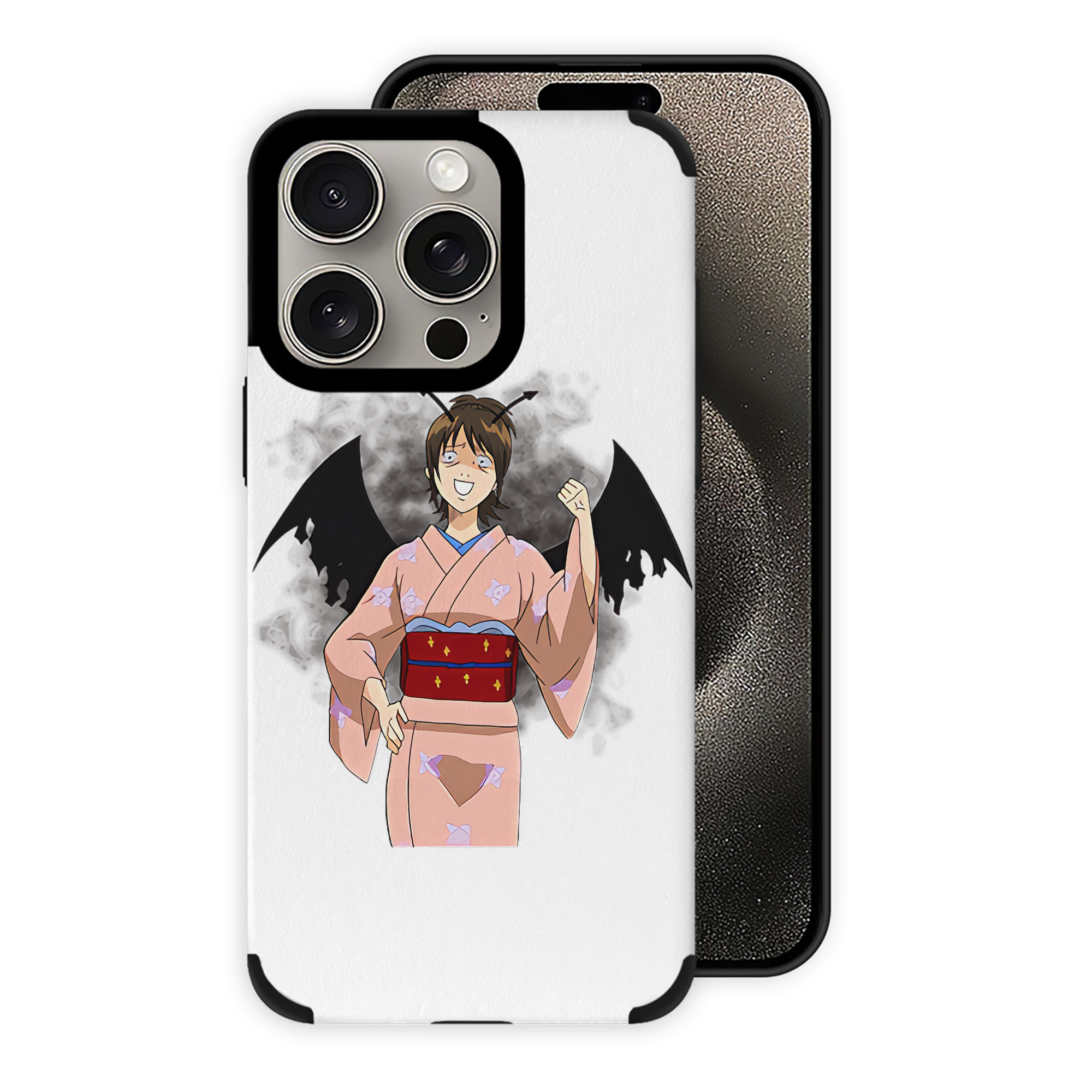 （画像用） ぎんたま 坂田銀時（さかたぎんとき） 神楽 志村新八（しむら しんぱち） GINTAMA Sakata Gintoki Kagura Shimura Shinpachi 【iPhone15ProMax対応】 PUレザー スマホケース 耐衝撃＆黄変防止