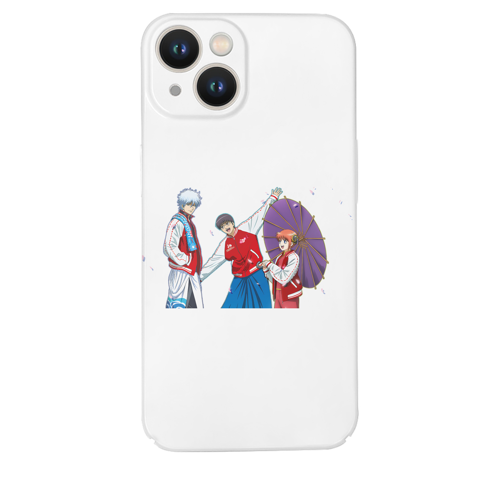 （画像用） ぎんたま 坂田銀時（さかたぎんとき） 神楽 志村新八（しむら しんぱち） GINTAMA Sakata Gintoki Kagura Shimura Shinpachi 【iPhone 14シリーズ対応】ハードケース