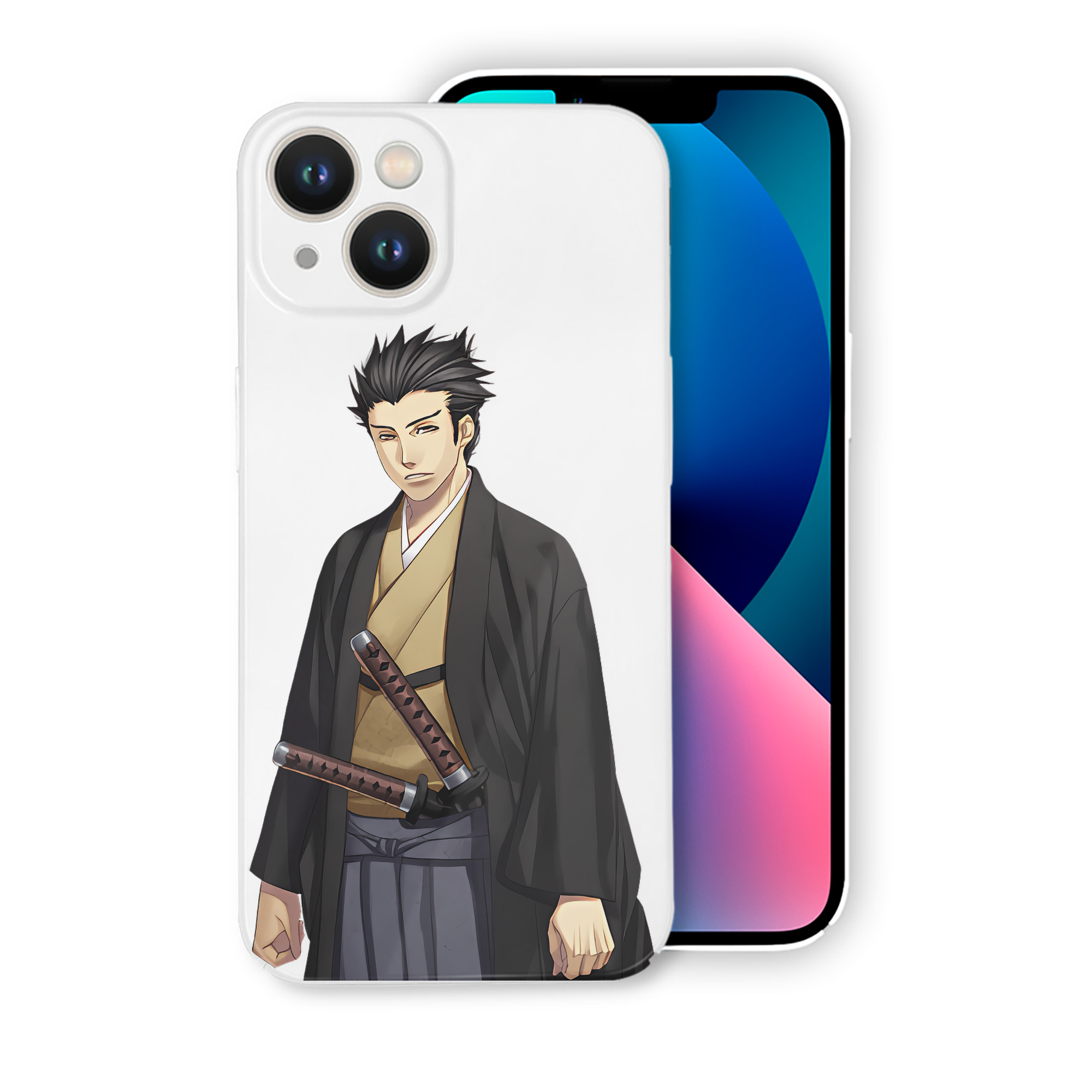 （画像用） ぎんたま 坂田銀時（さかたぎんとき） 神楽 志村新八（しむら しんぱち） GINTAMA Sakata Gintoki Kagura Shimura Shinpachi 【iPhone 14シリーズ対応】ハードケース